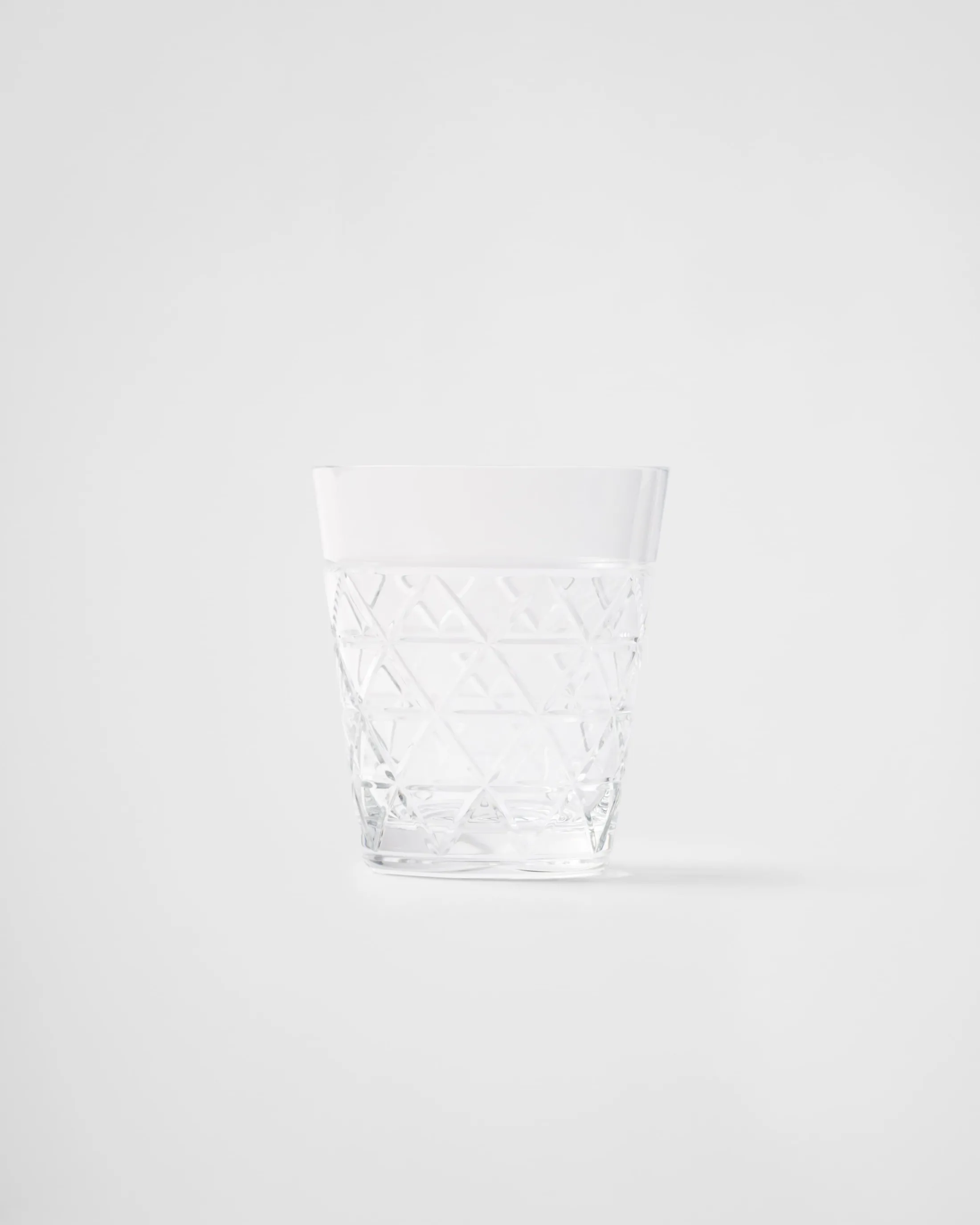 Prada water glass - Triangles Crystal Best