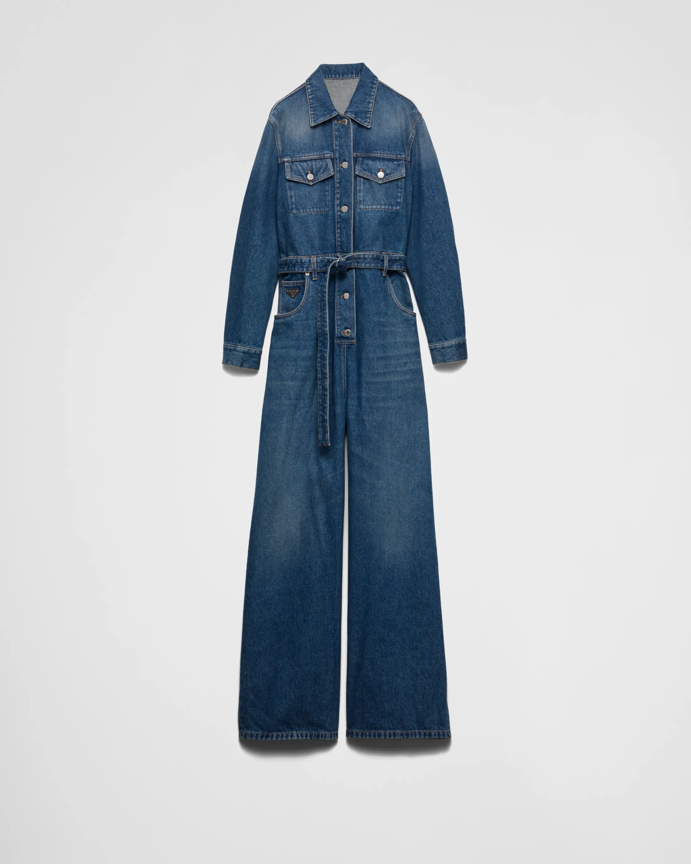 Prada Denim jumpsuit Navy Sale