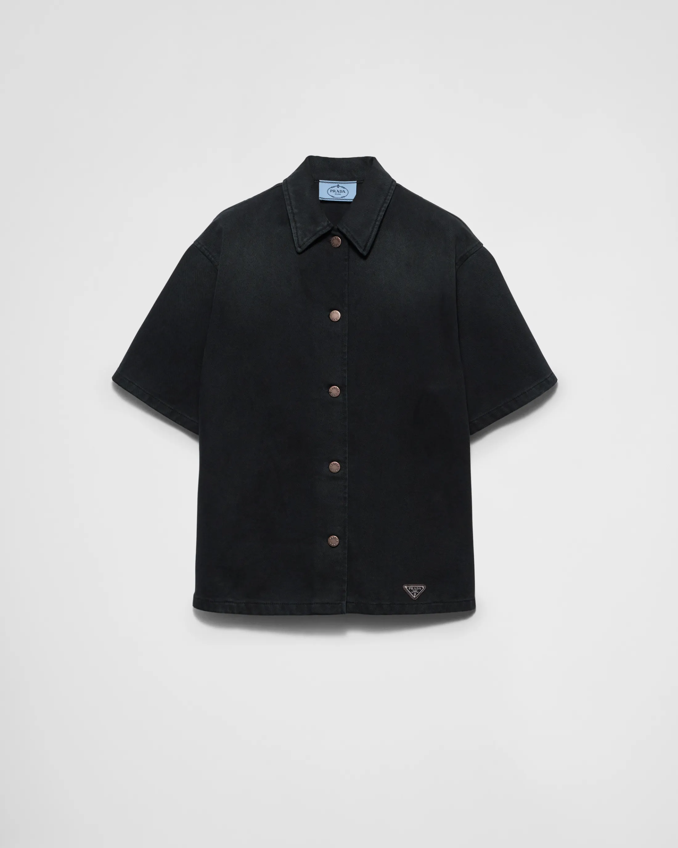 Prada Denim shirt Black Store