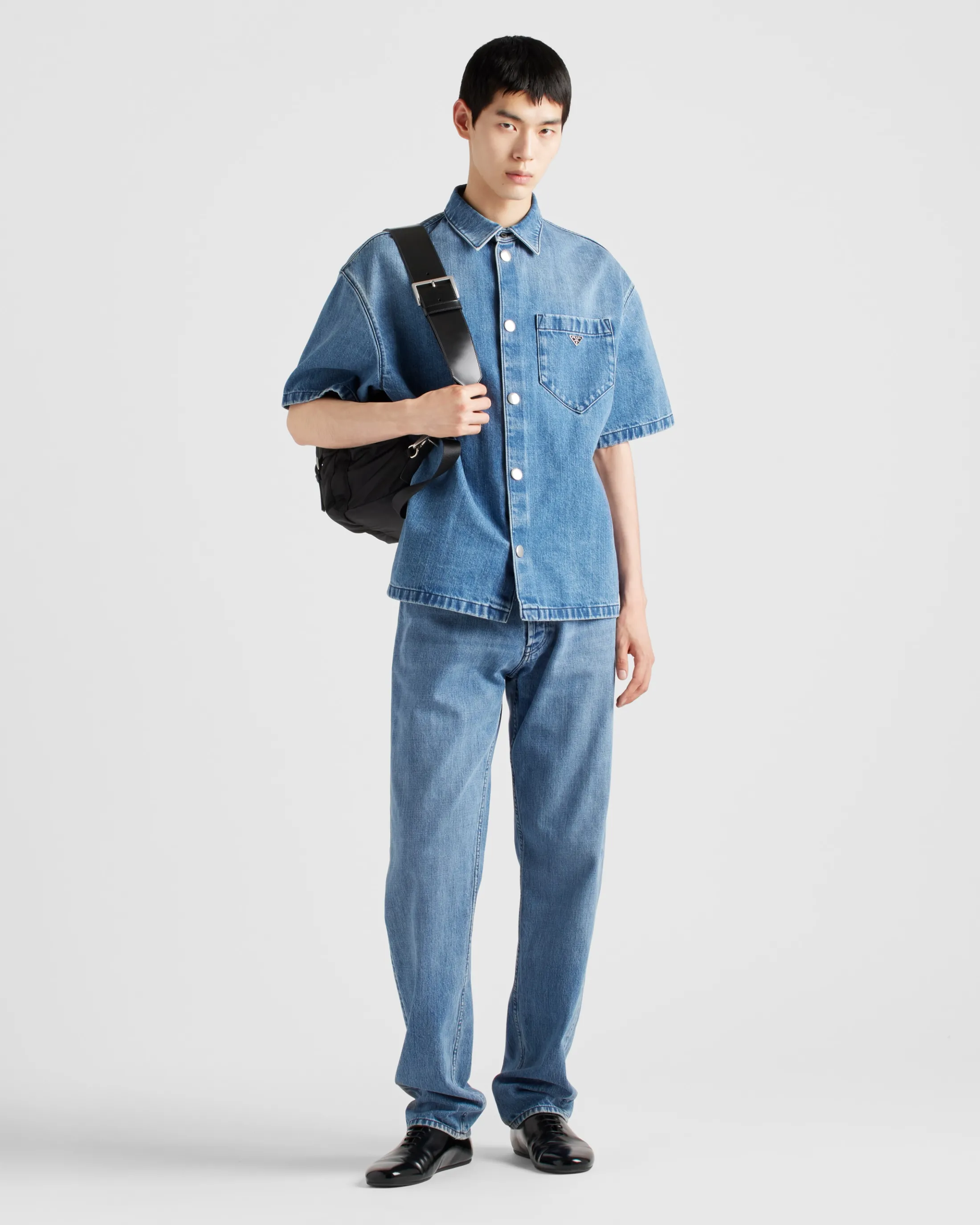 Prada Denim shirt Lightblue Shop