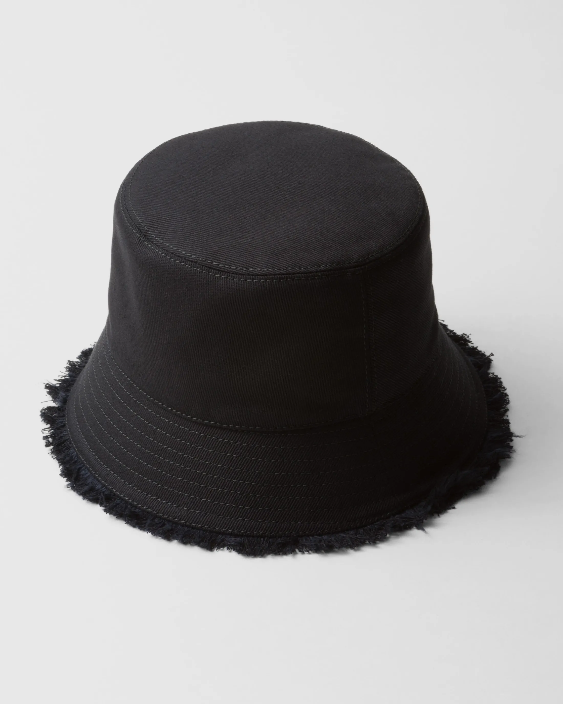 Prada Drill bucket hat Black Best Sale