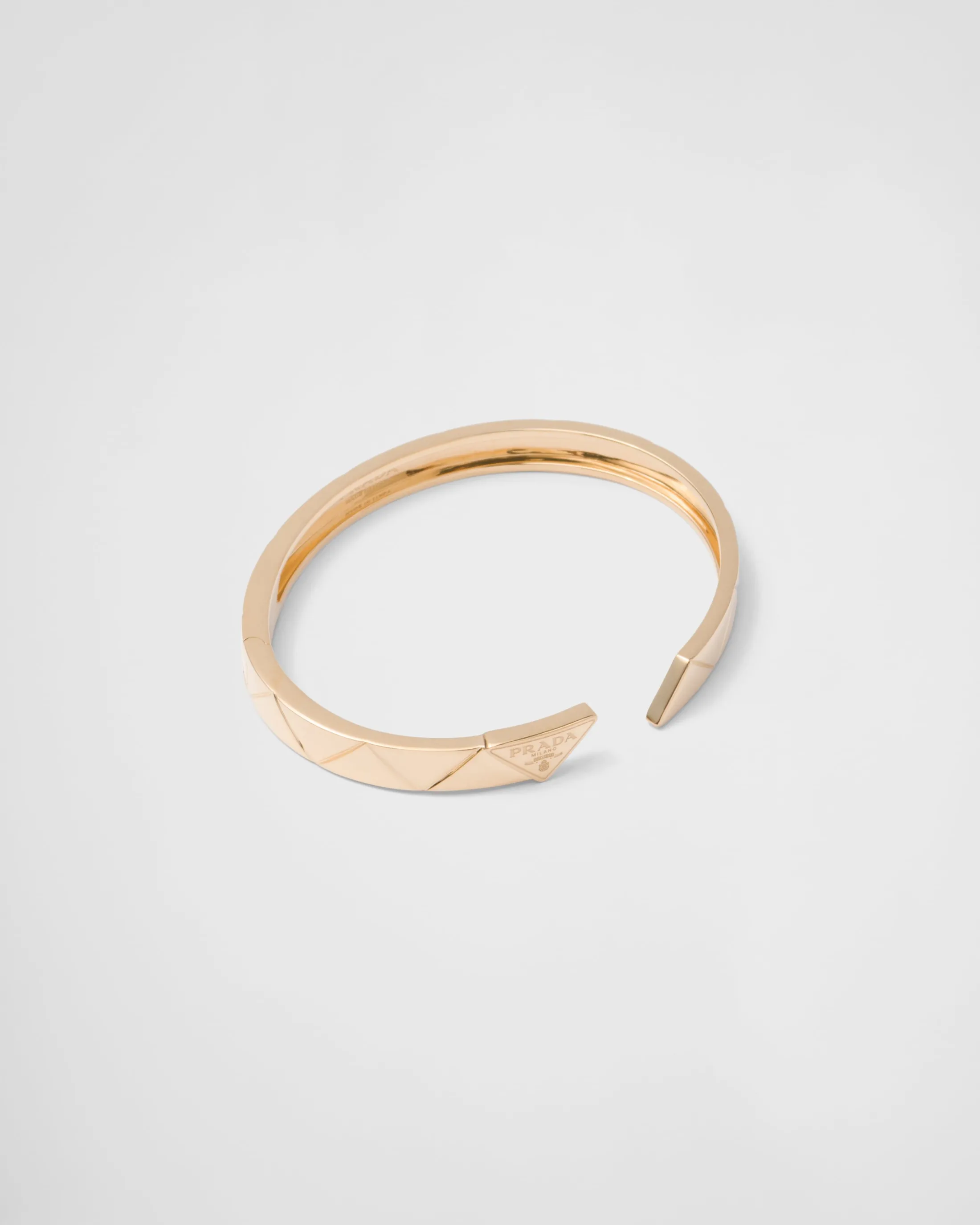 Prada Eternal bangle bracelet in yellow Gold Sale