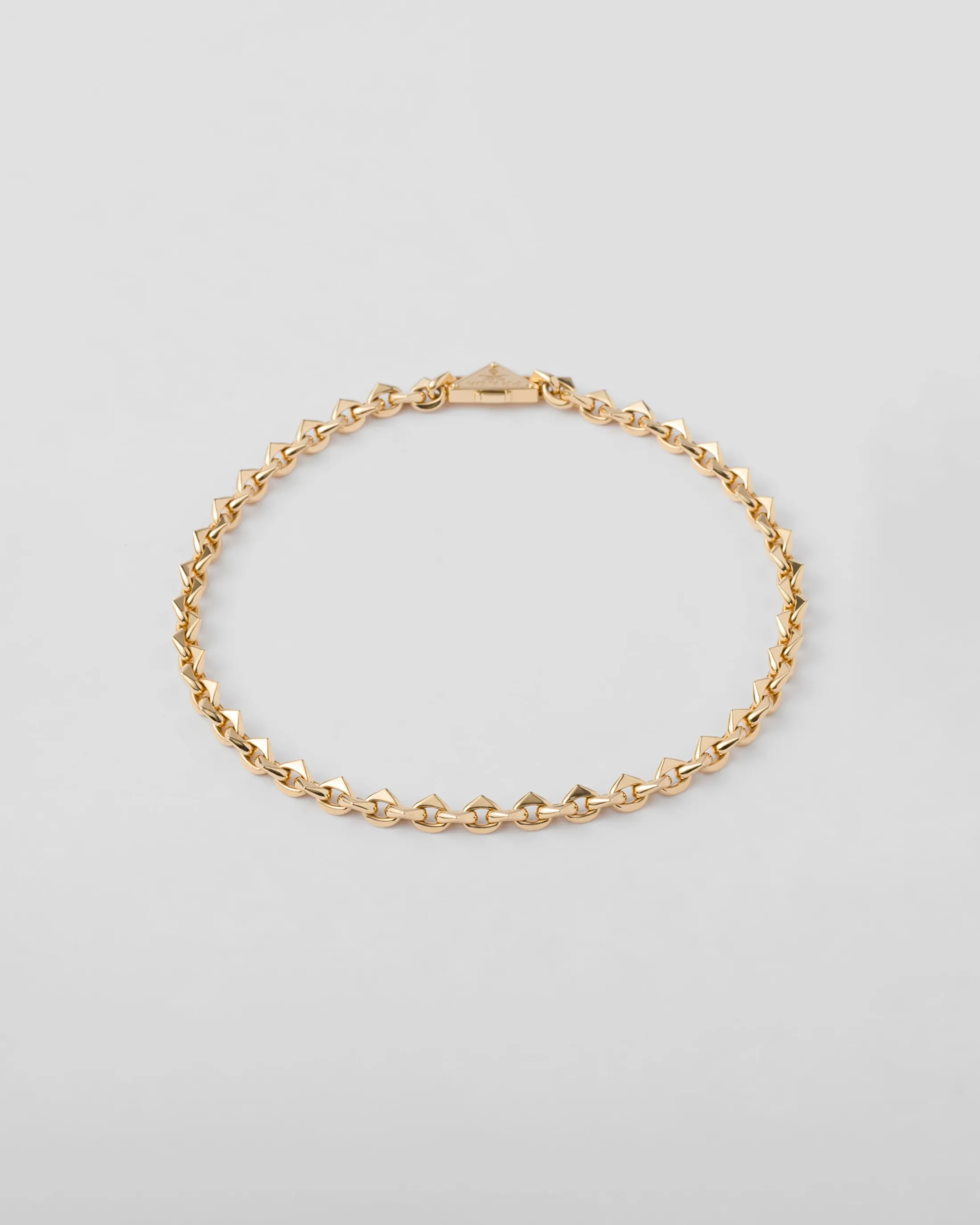 Prada Eternal chain necklace - yellow Gold Clearance