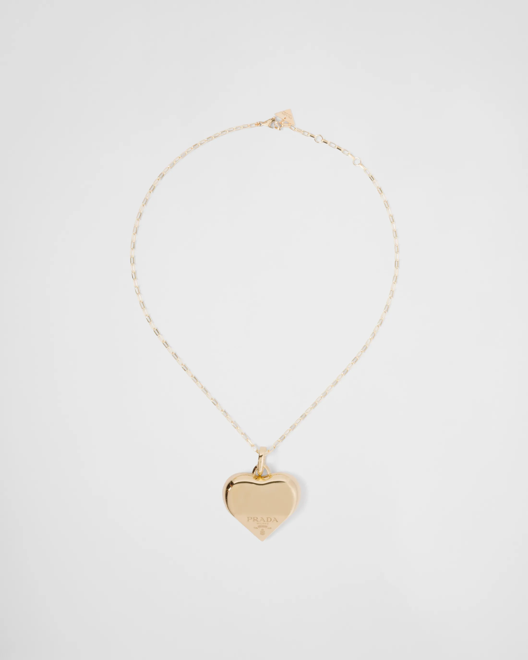 Prada Eternal medium pendant necklace in yellow Gold Shop