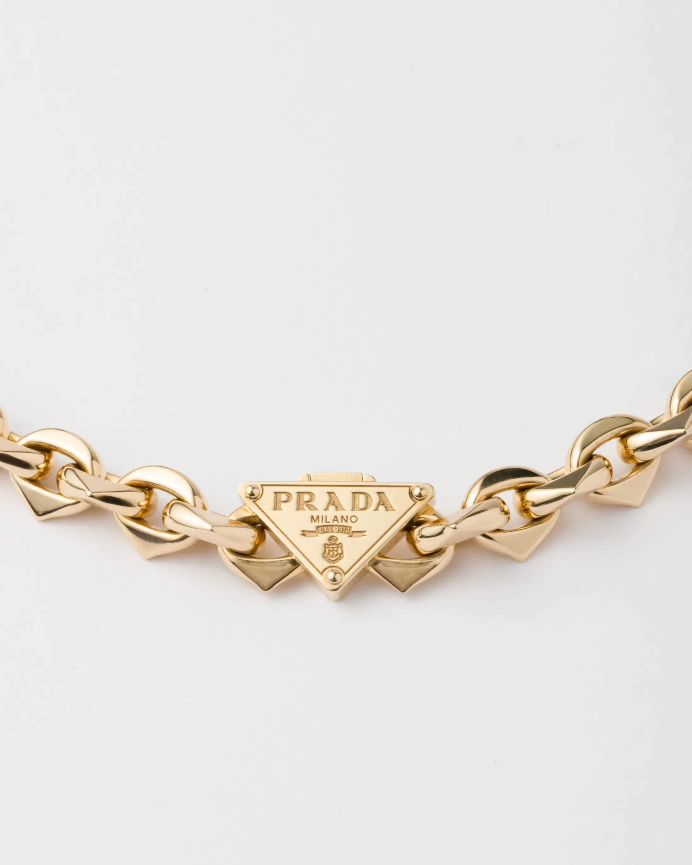 Prada Eternal necklace - yellow Gold Outlet