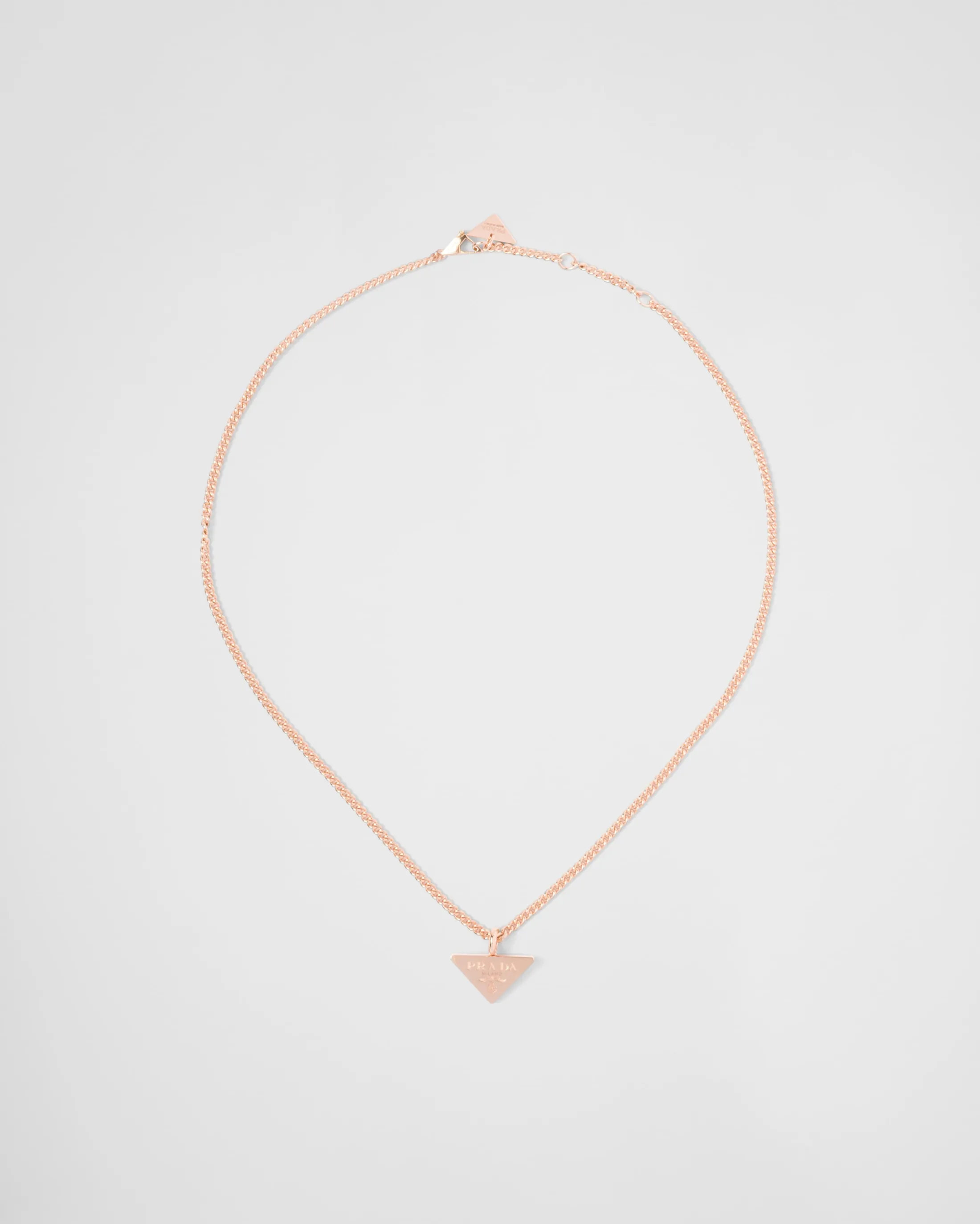 Prada Eternal Gold pendant necklace in pink gold Rosegold Hot