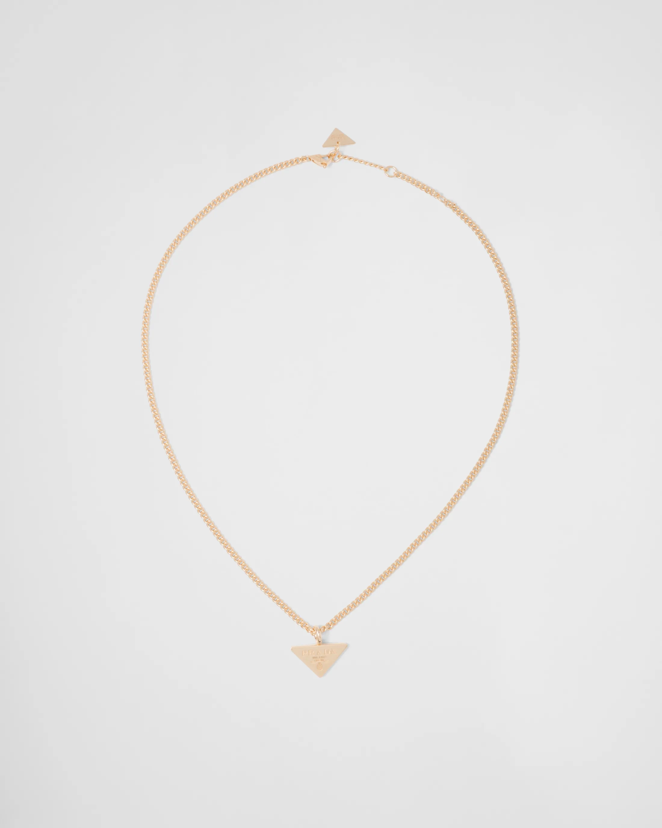 Prada Eternal pendant necklace in yellow Gold Hot