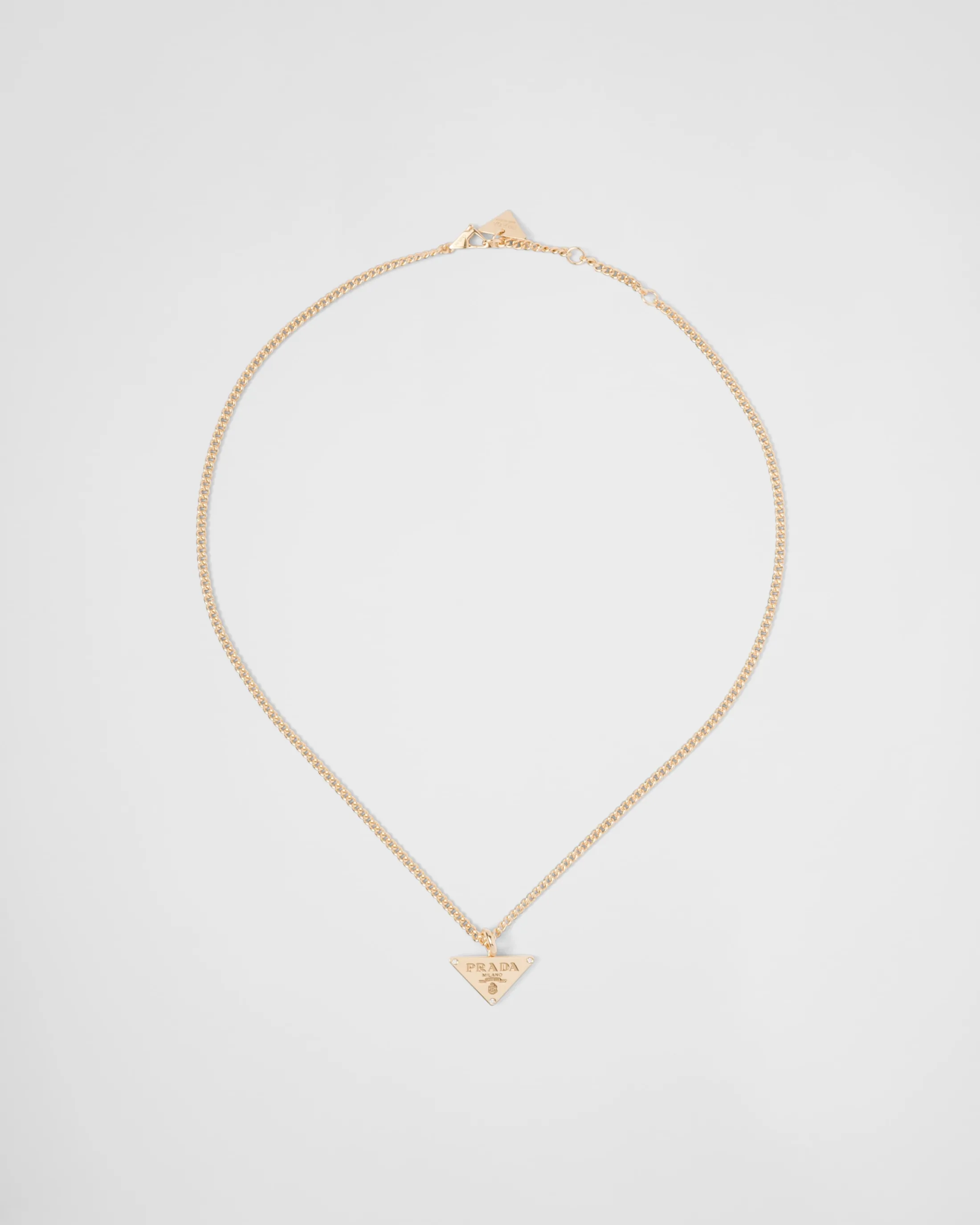 Prada Eternal Gold pendant necklace in yellow gold with diamonds Gold/white Online