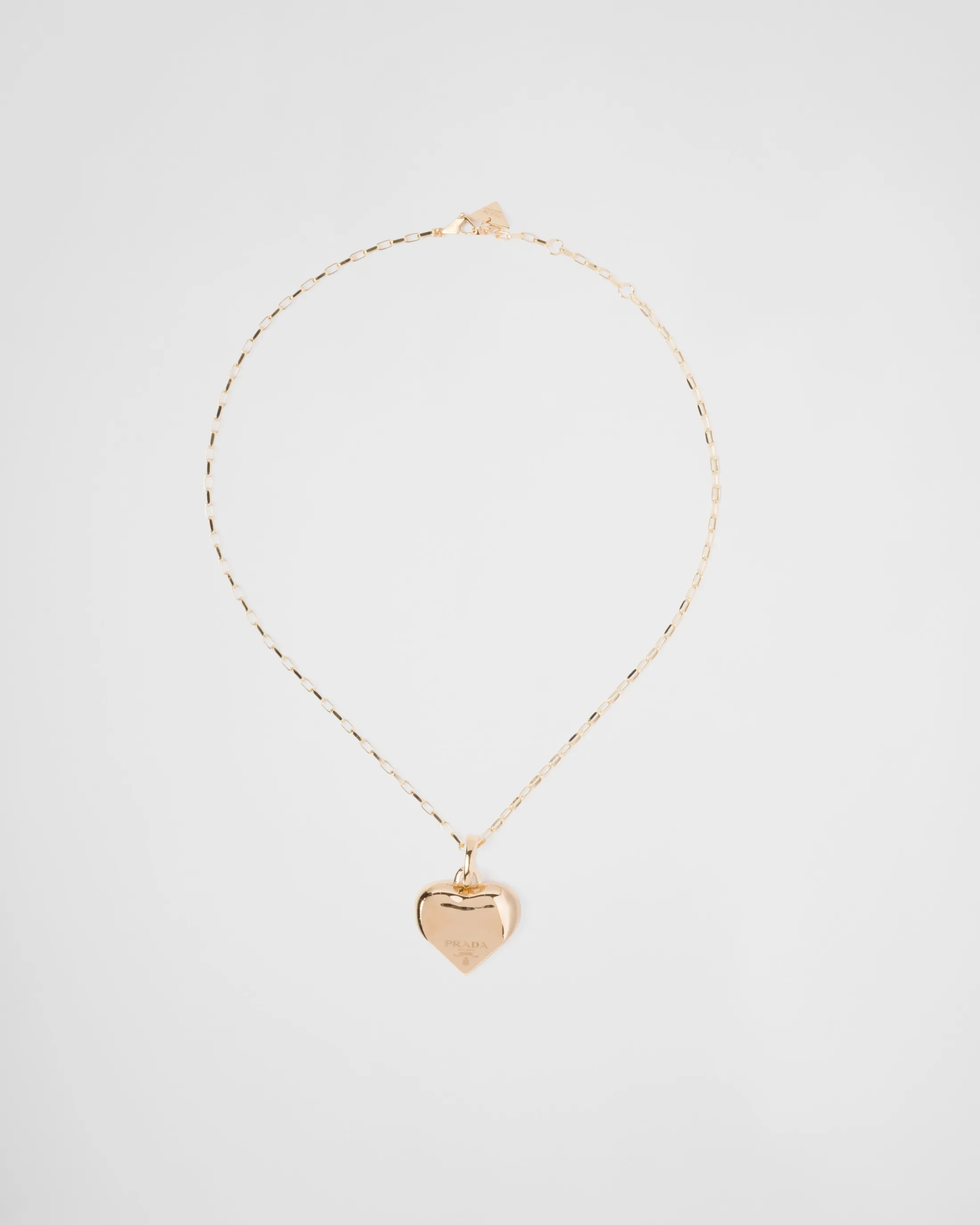 Prada Eternal small pendant necklace in yellow Gold Shop