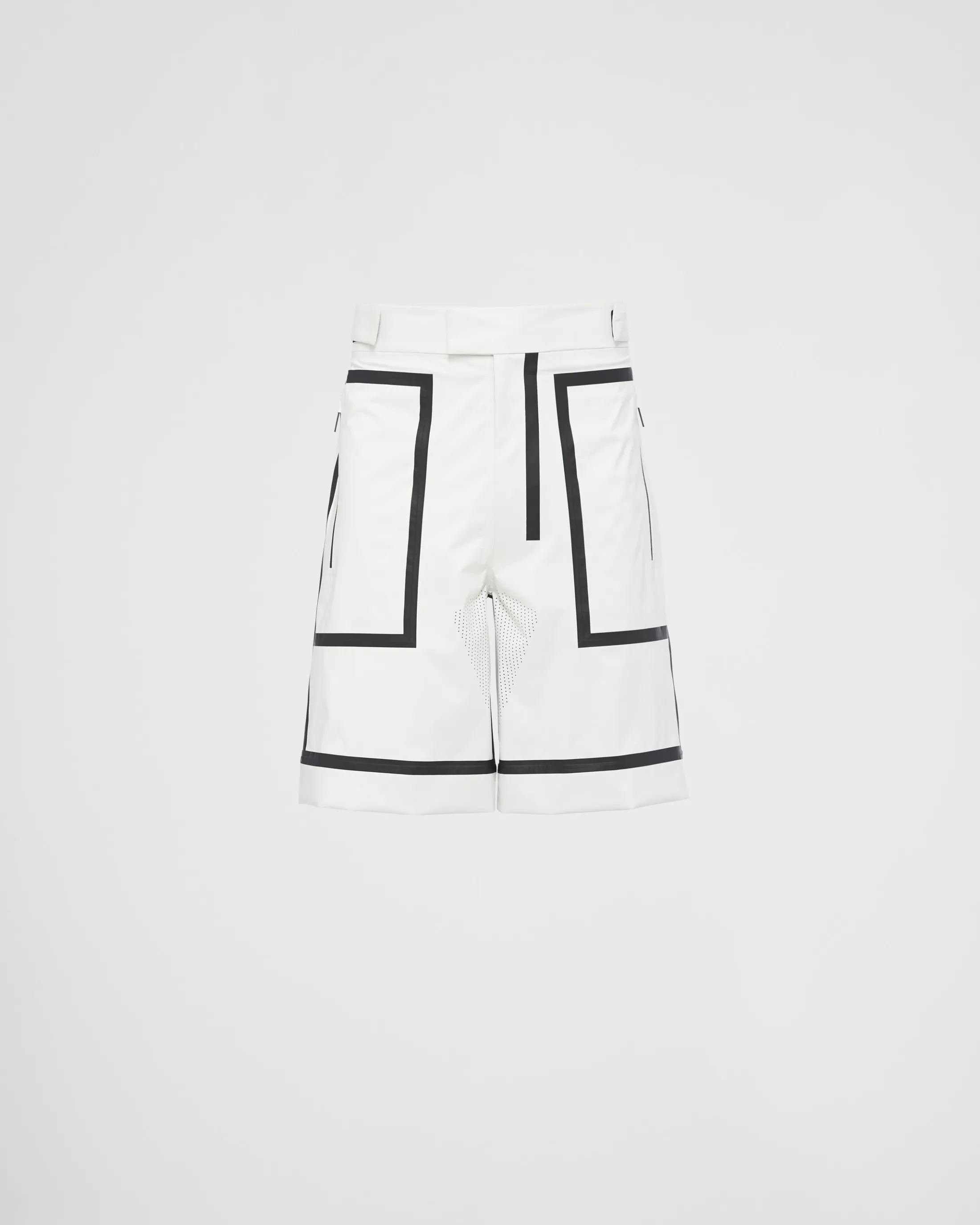 Prada Extreme Tex Light bermudas Chalkwhite Flash Sale