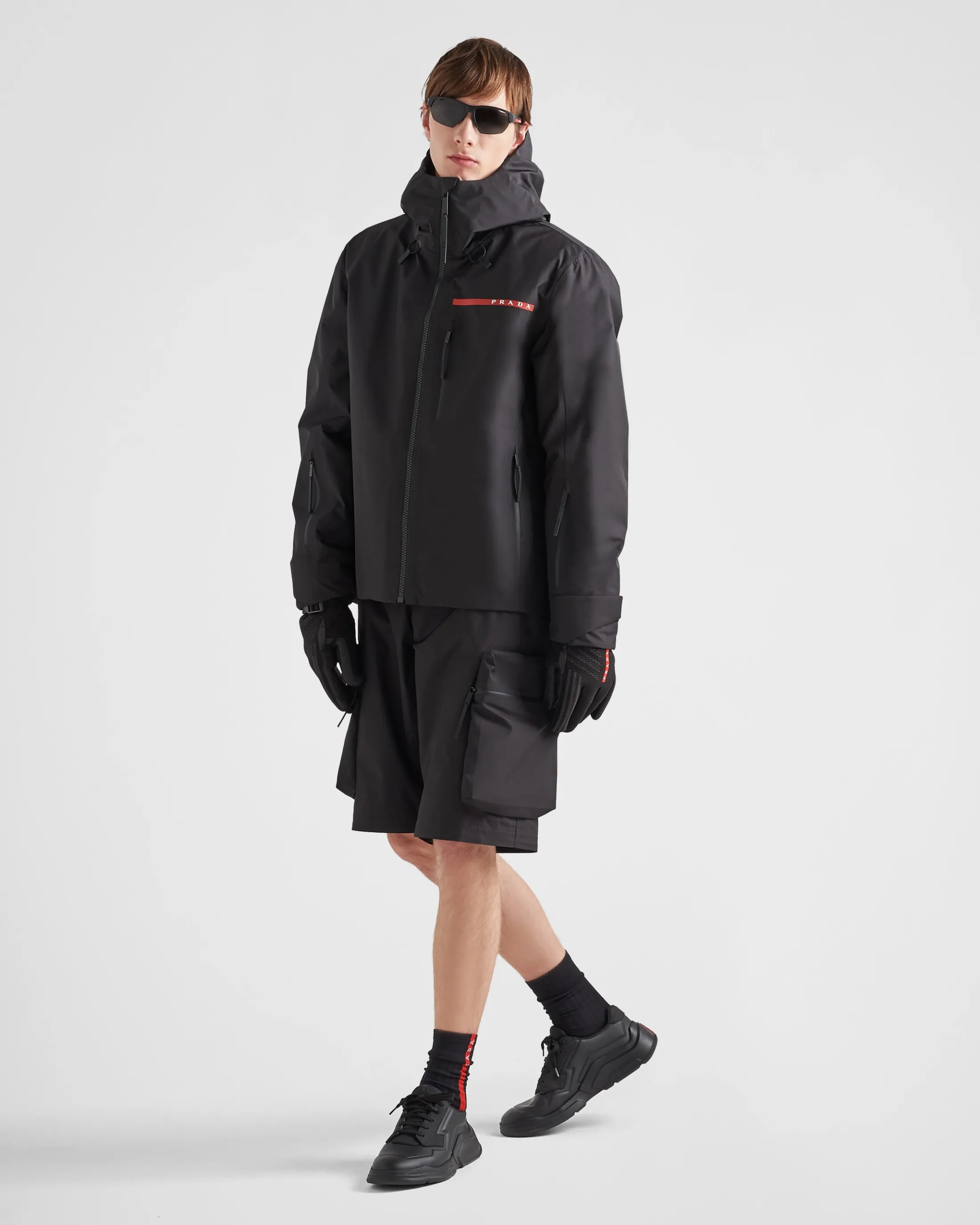 Prada Extreme-Tex ski jacket Black Flash Sale