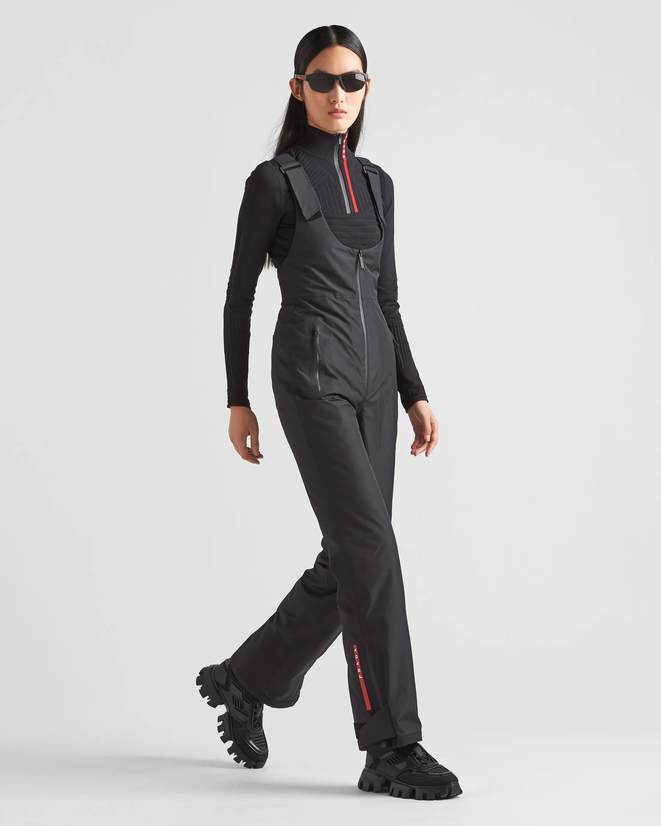 Prada Extreme-Tex ski suit with straps Black Shop