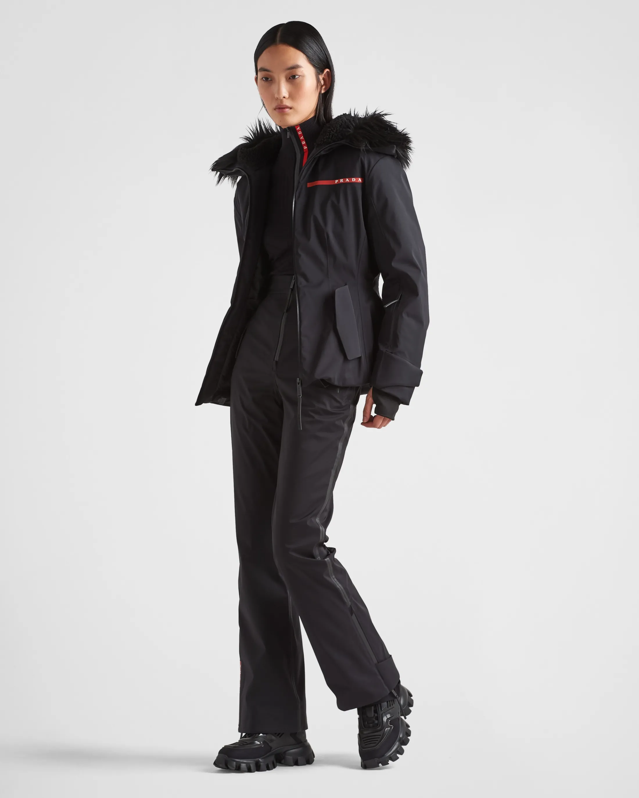 Prada Extreme-Tex stretch ski jacket Black Fashion