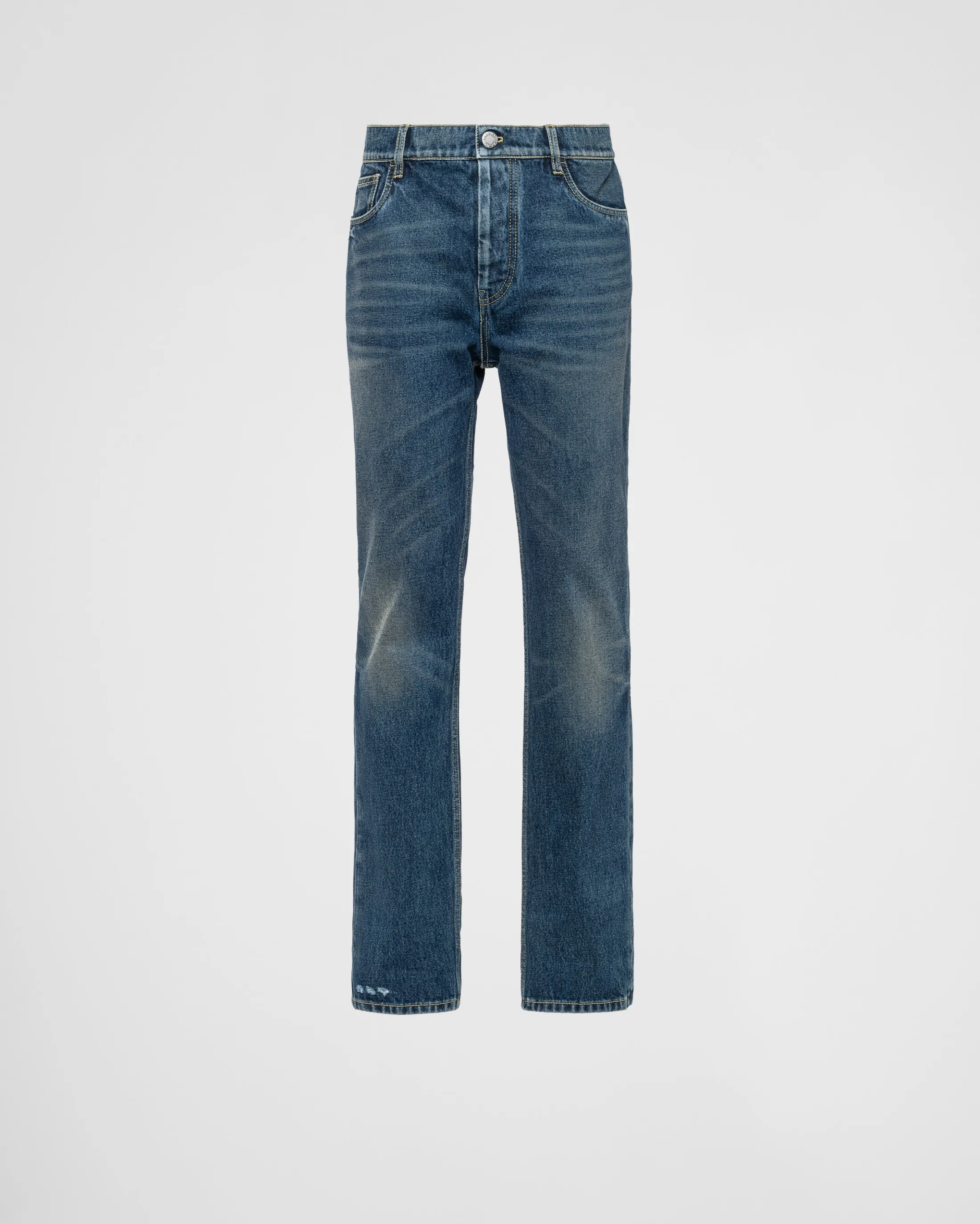 Prada Five-pocket denim jeans Navy Discount