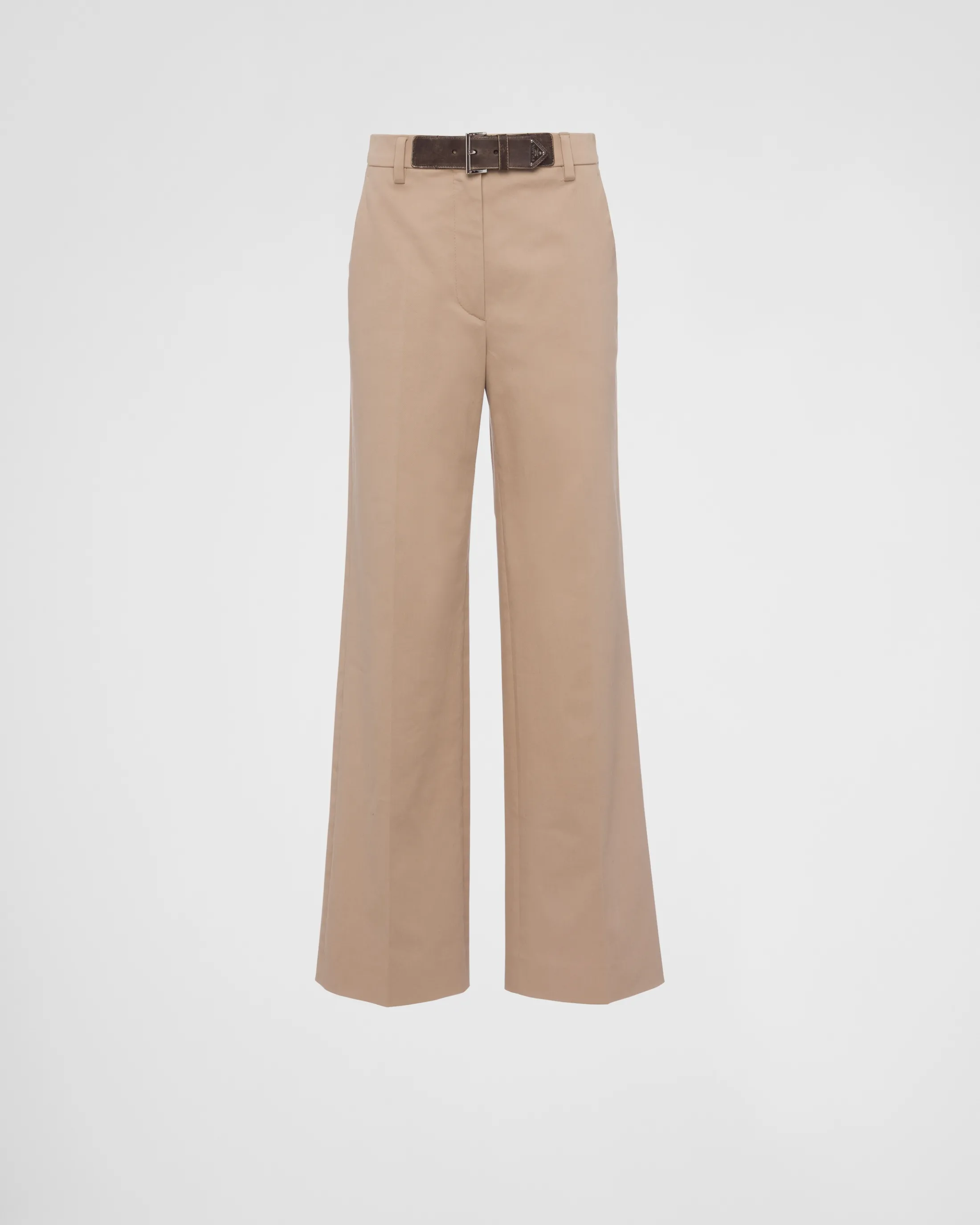 Prada Gabardine pants Khaki Best Sale