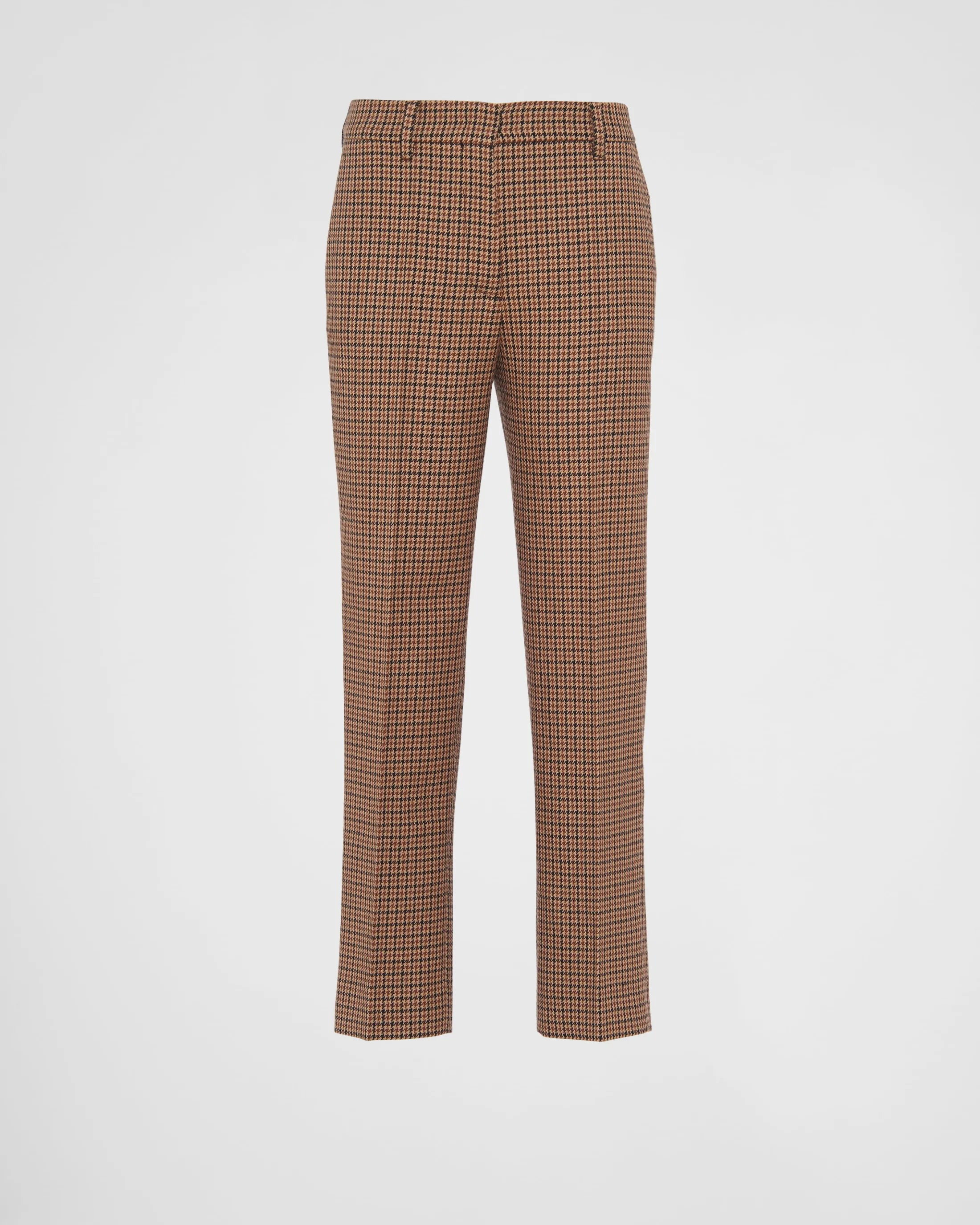 Prada Houndstooth check pants Tobacco Store