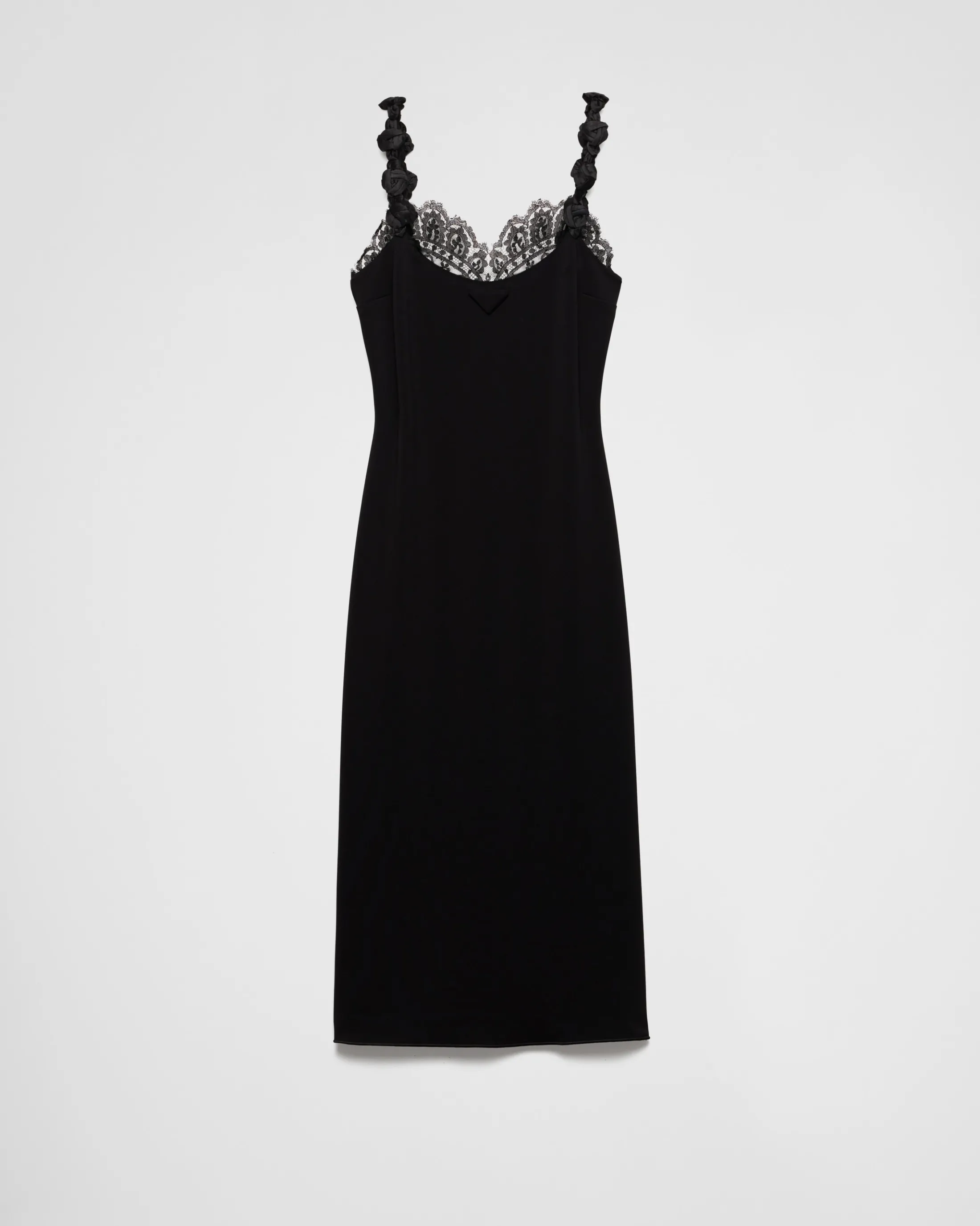 Prada Interlock crêpe dress Black Best