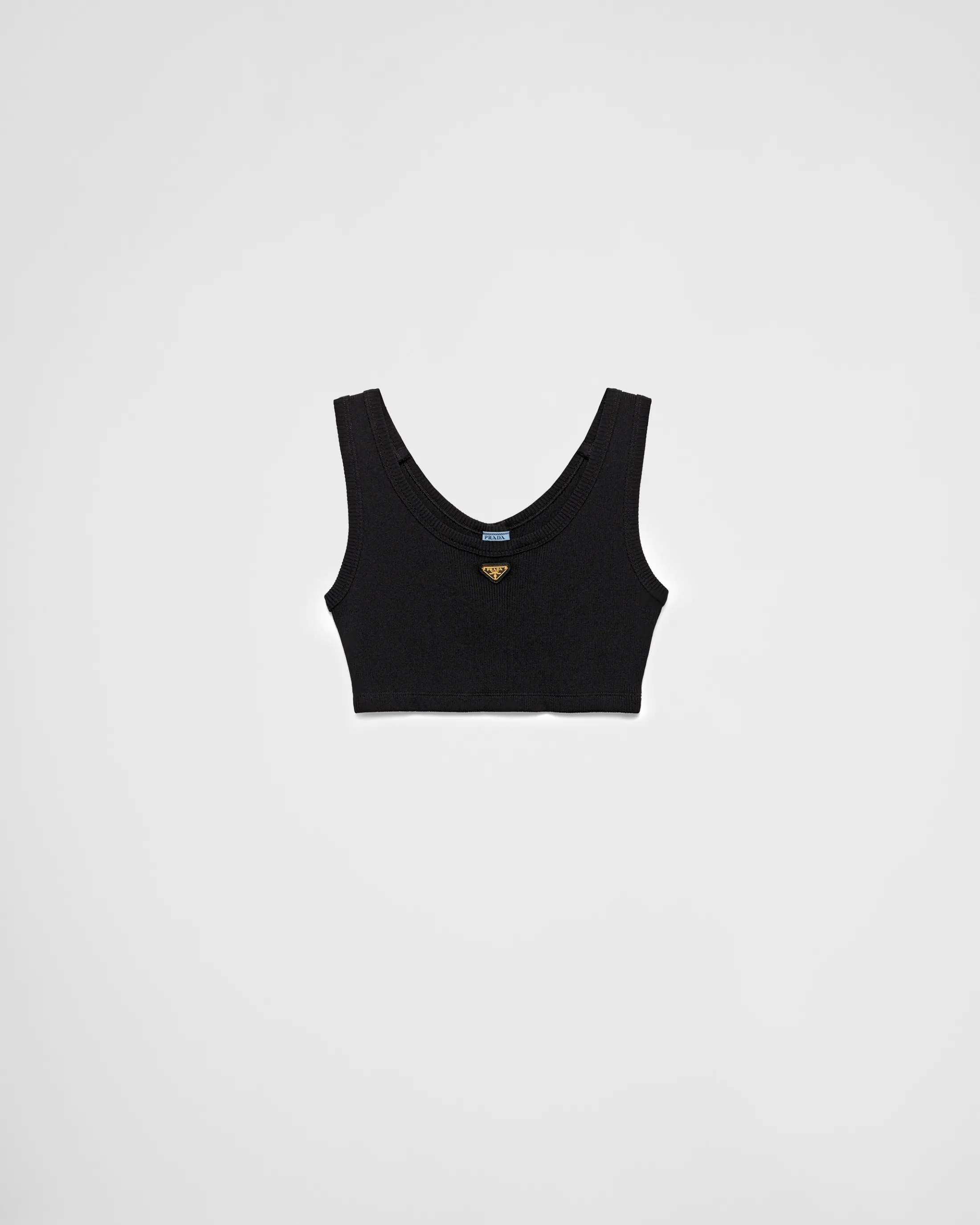 Prada Jersey top Black Cheap