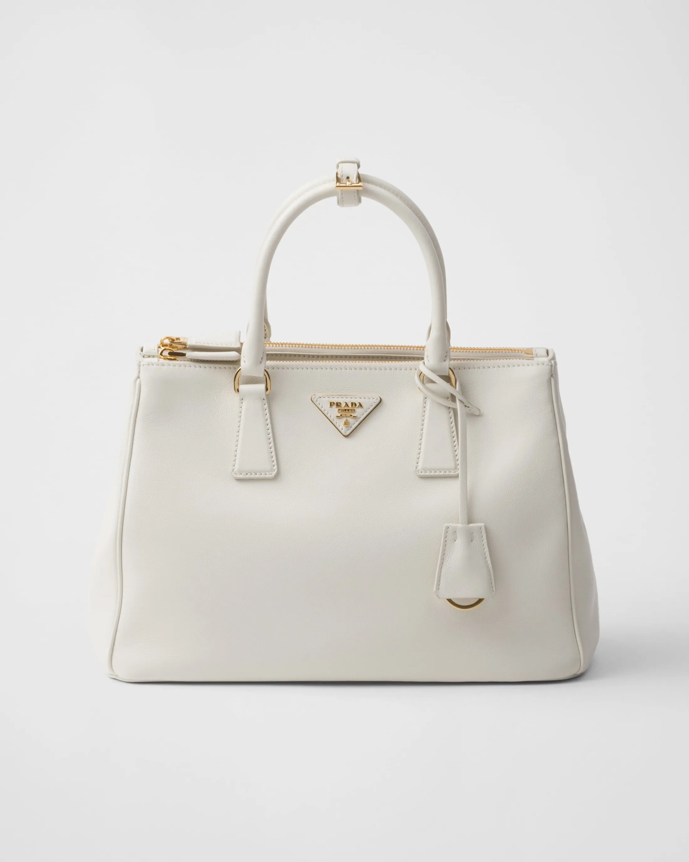 Prada Large Galleria leather bag White Discount