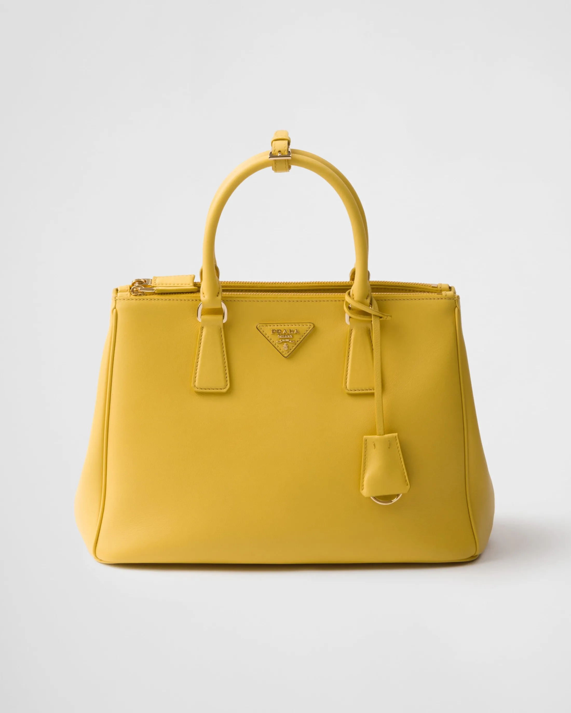 Prada Large Galleria leather bag Sunnyyellow Best