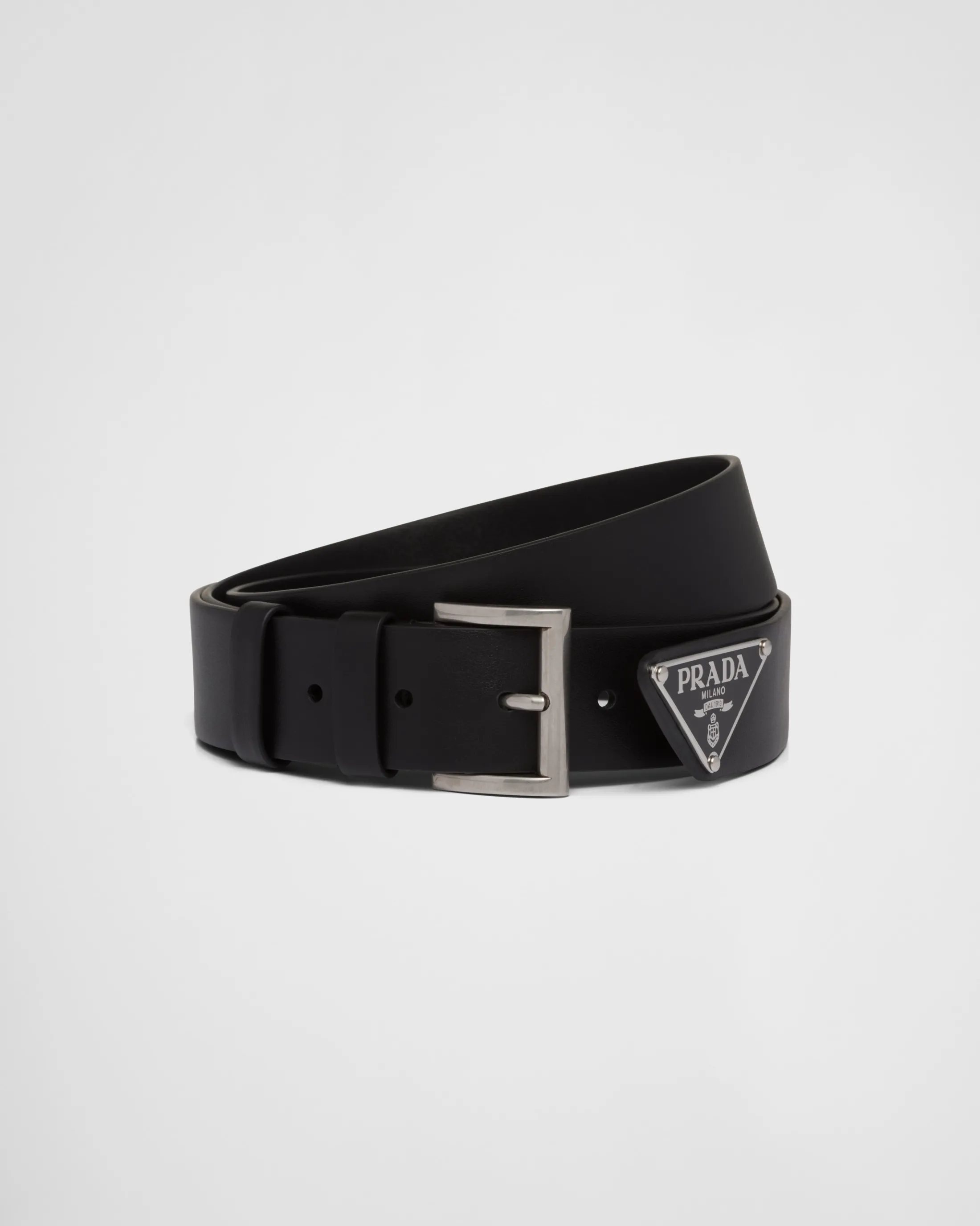 Prada Leather belt Black Sale