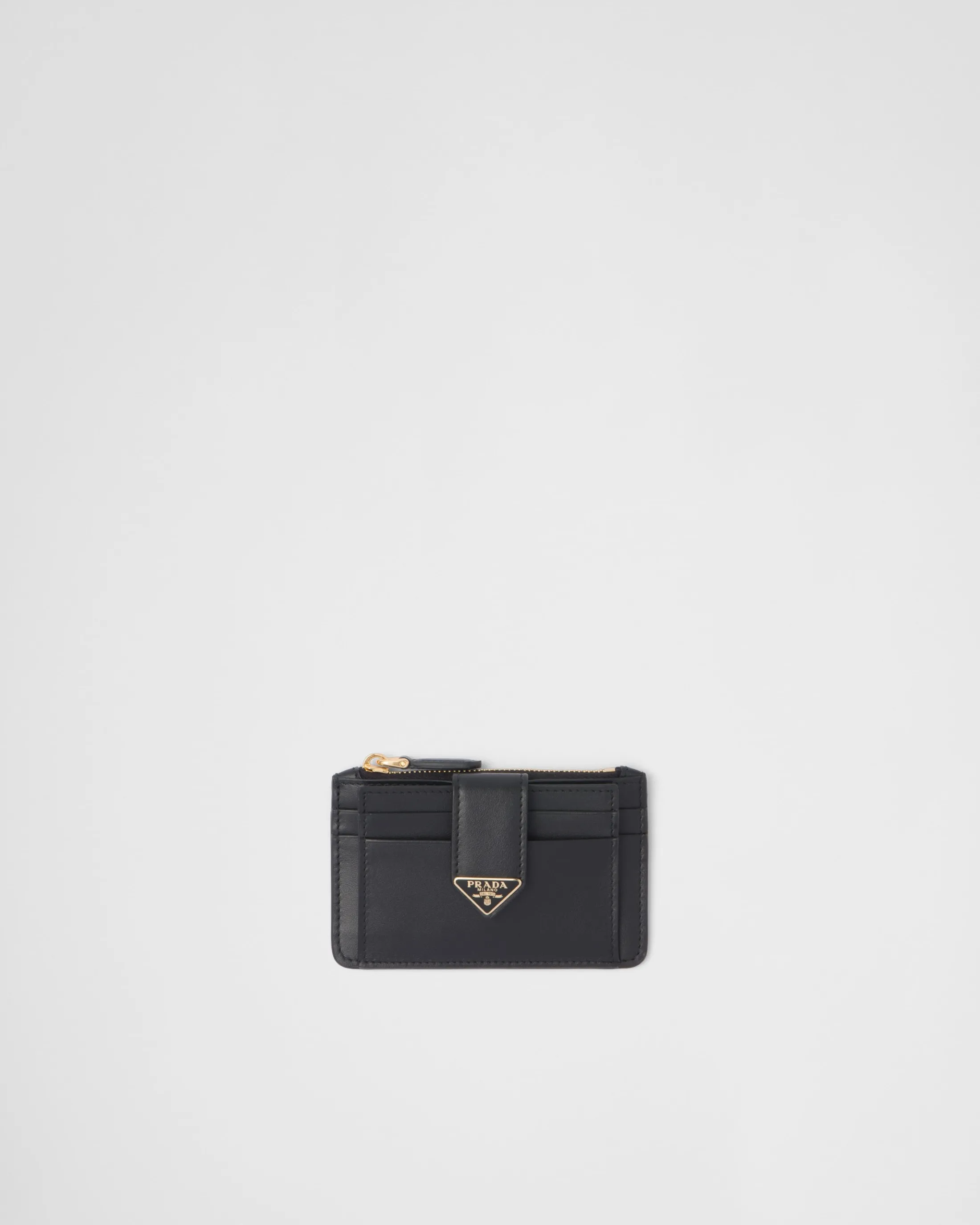 Prada Leather card holder Black Best