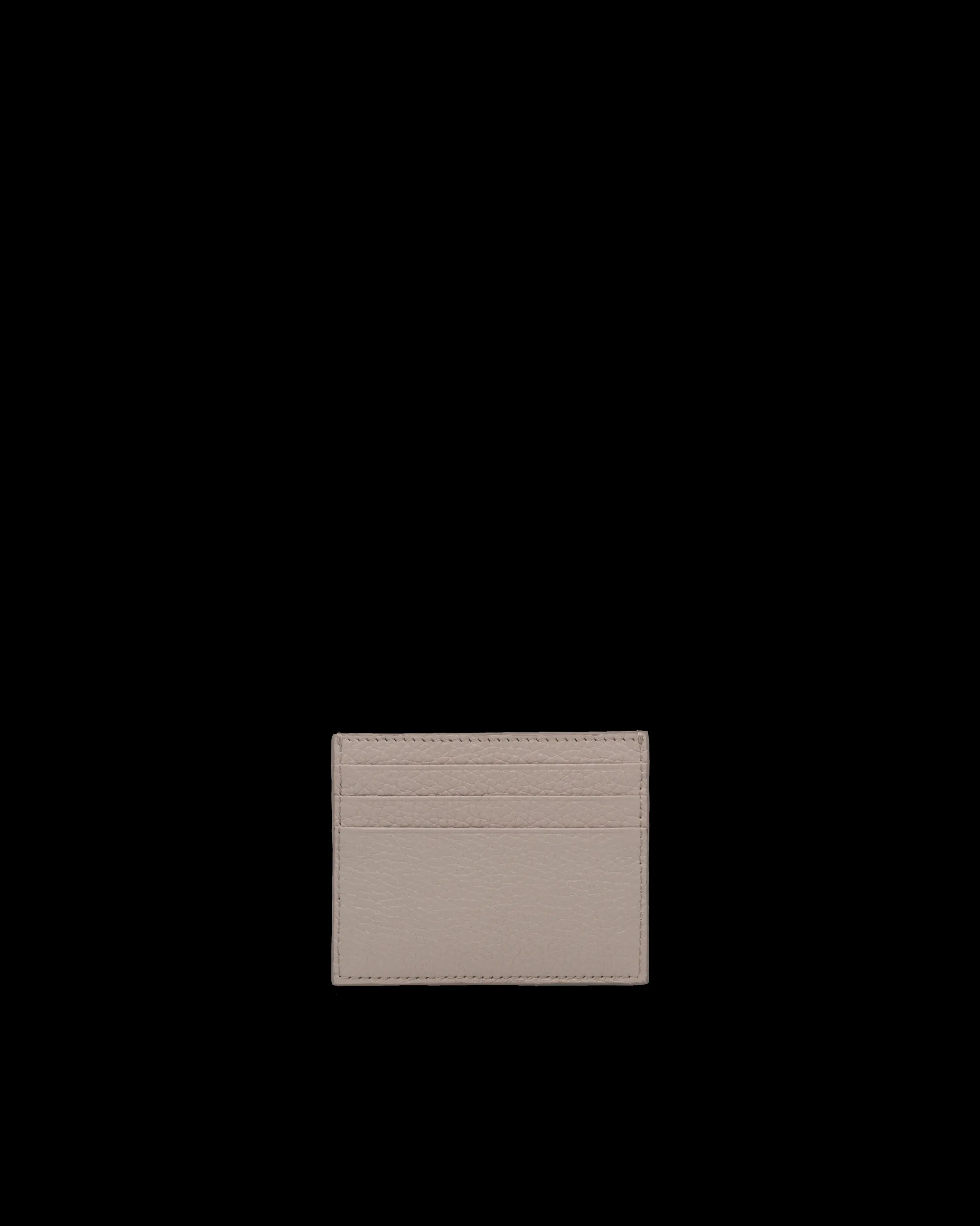 Prada Leather card holder Claygrey Hot