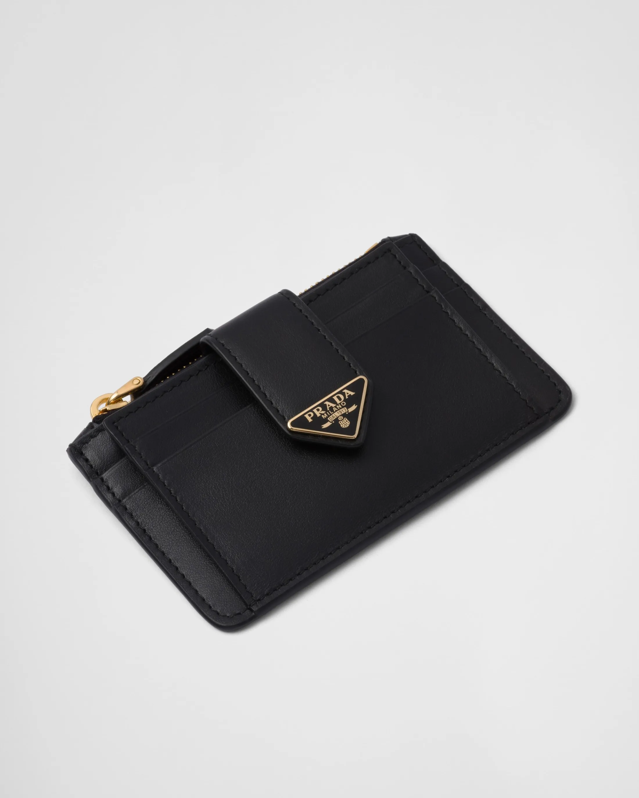 Prada Leather card holder Black Best