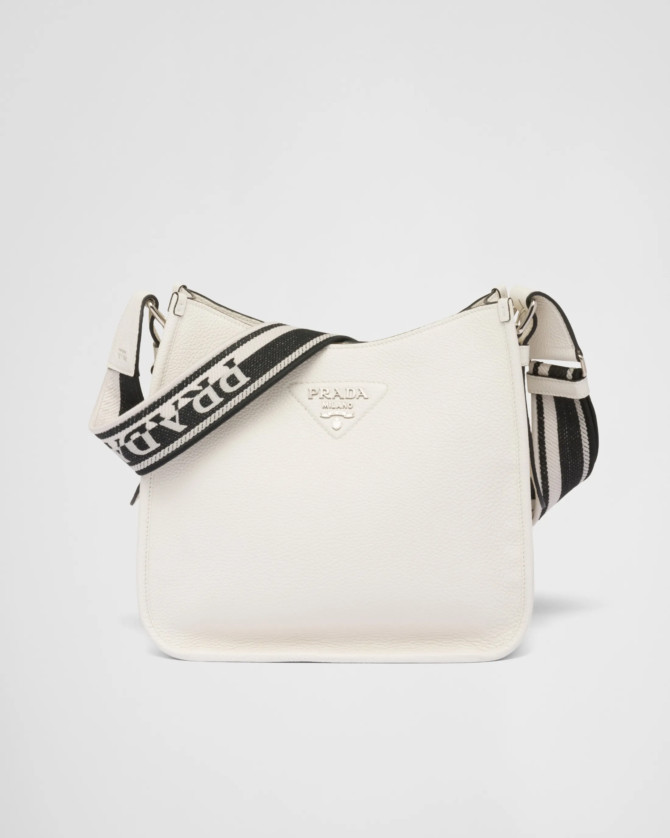 Prada Leather hobo bag White Cheap