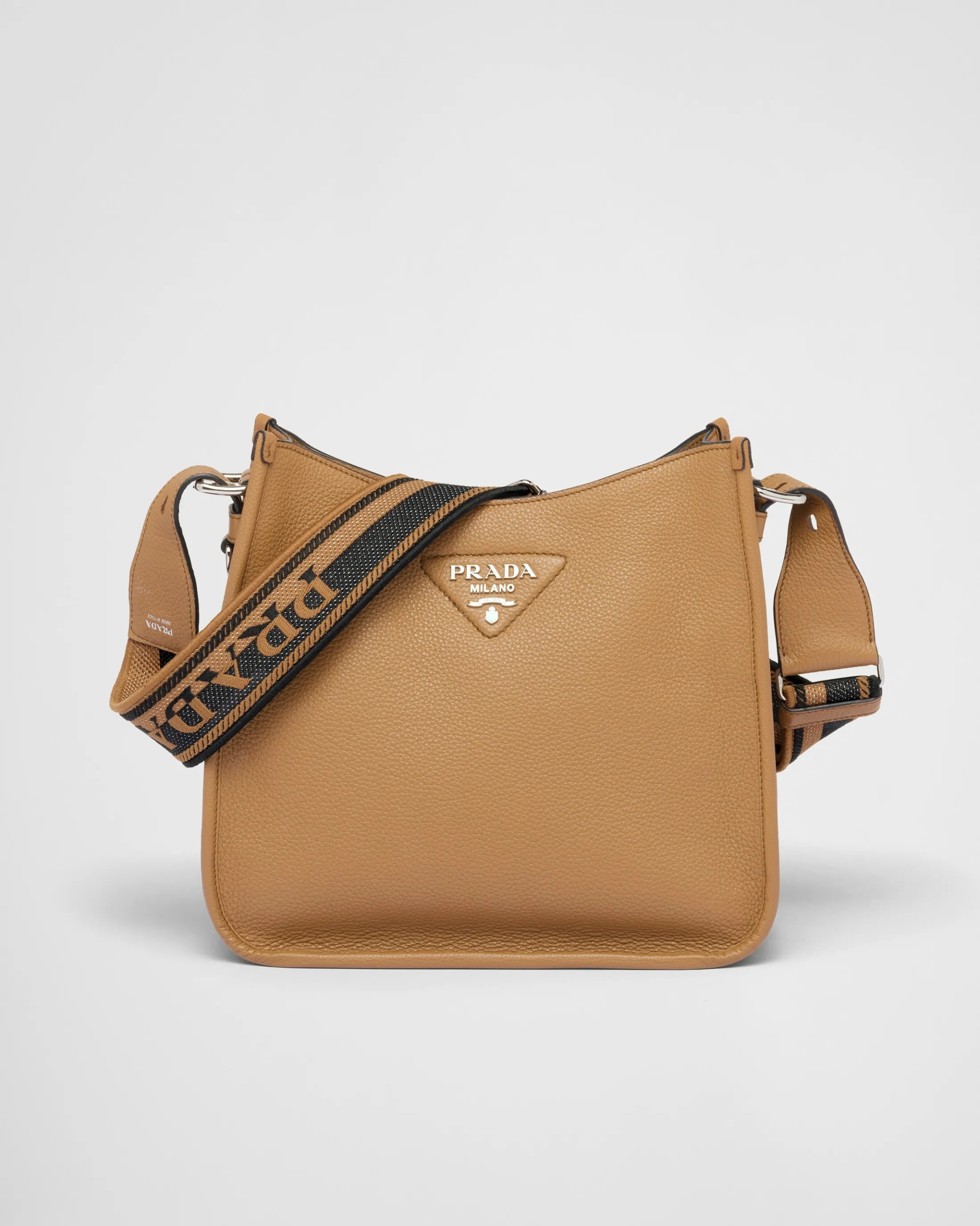 Prada Leather hobo bag Caramel Shop