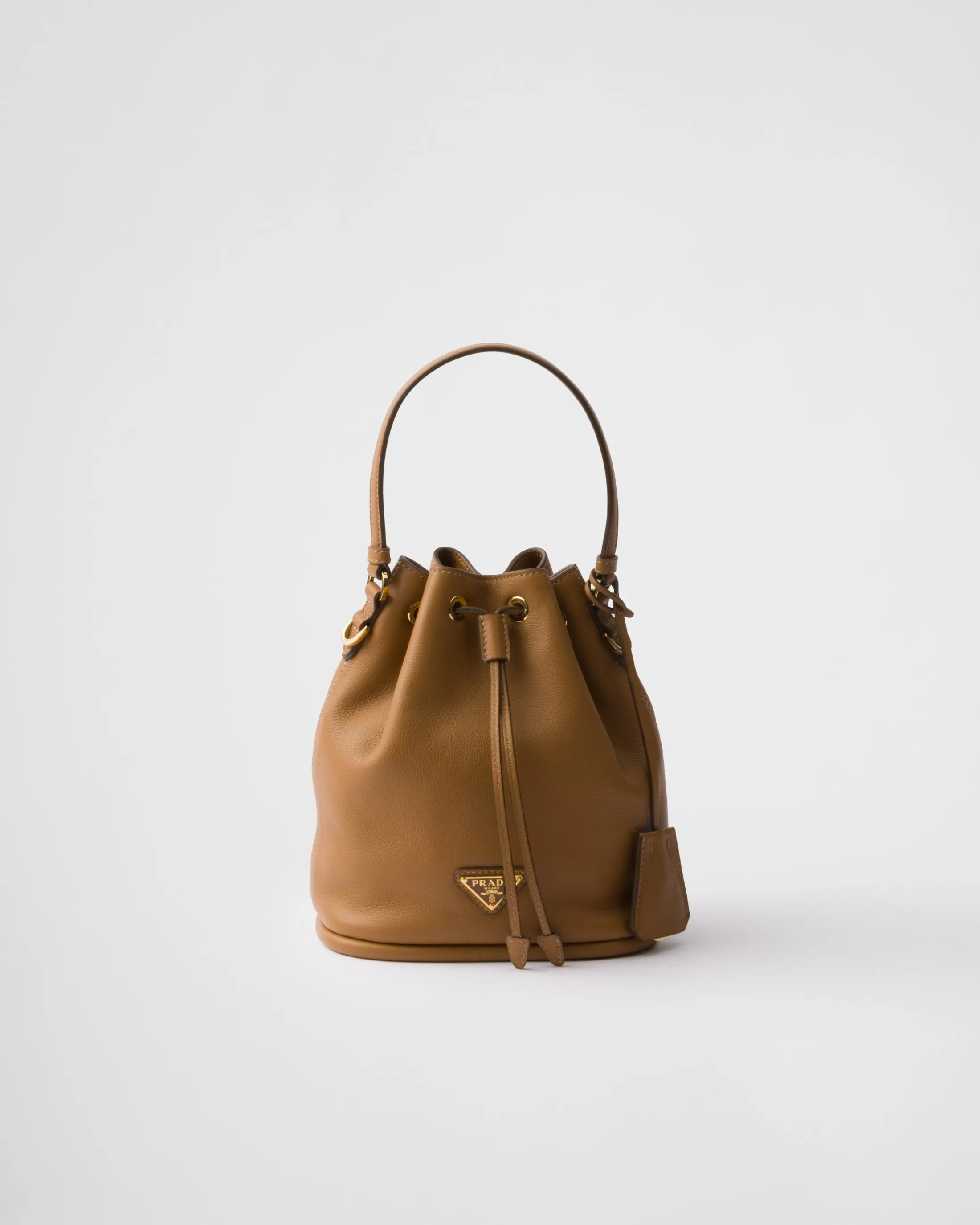 Prada Leather mini bag Caramel Fashion