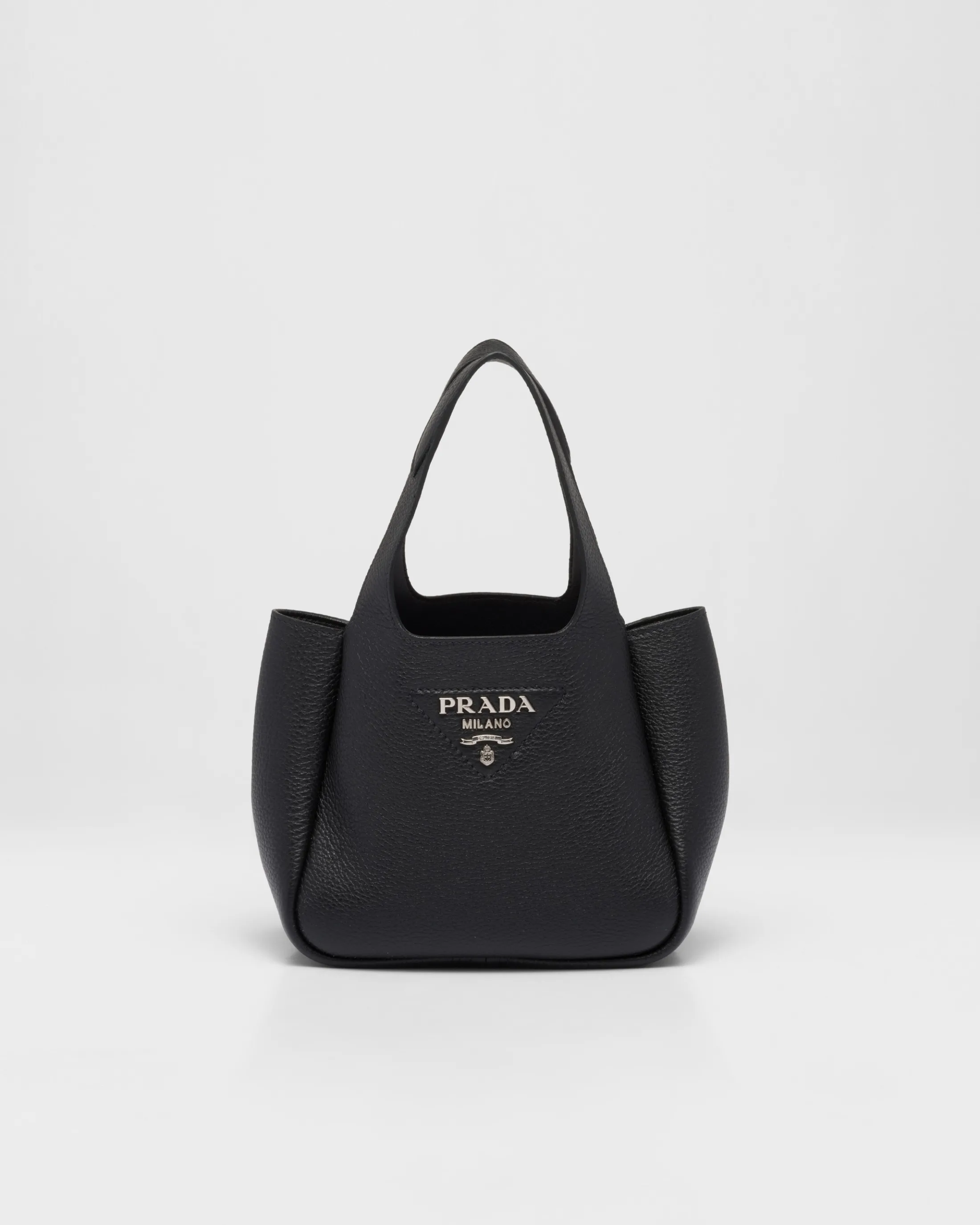 Prada Leather mini bag Black Outlet