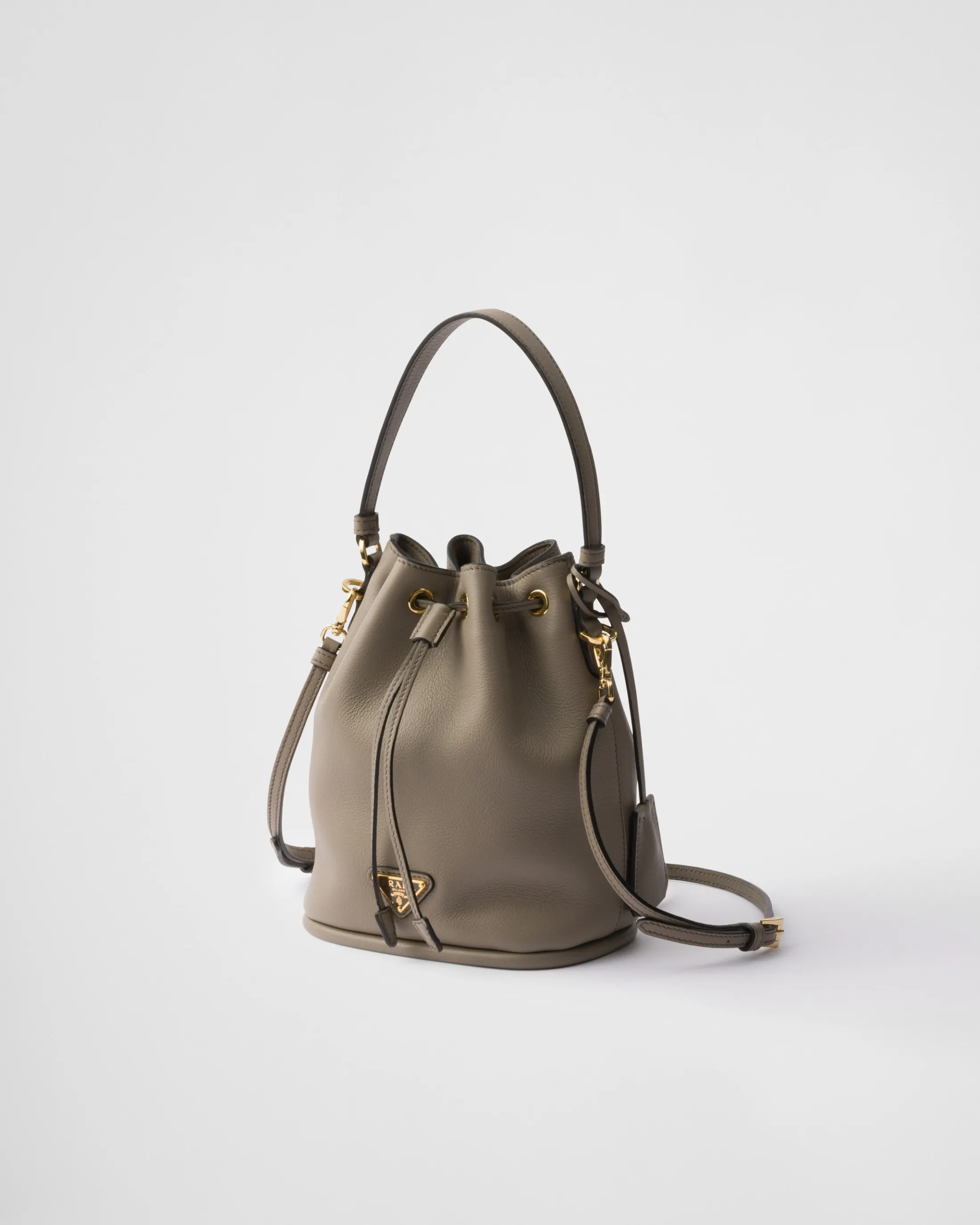 Prada Leather mini bag Clay Best Sale