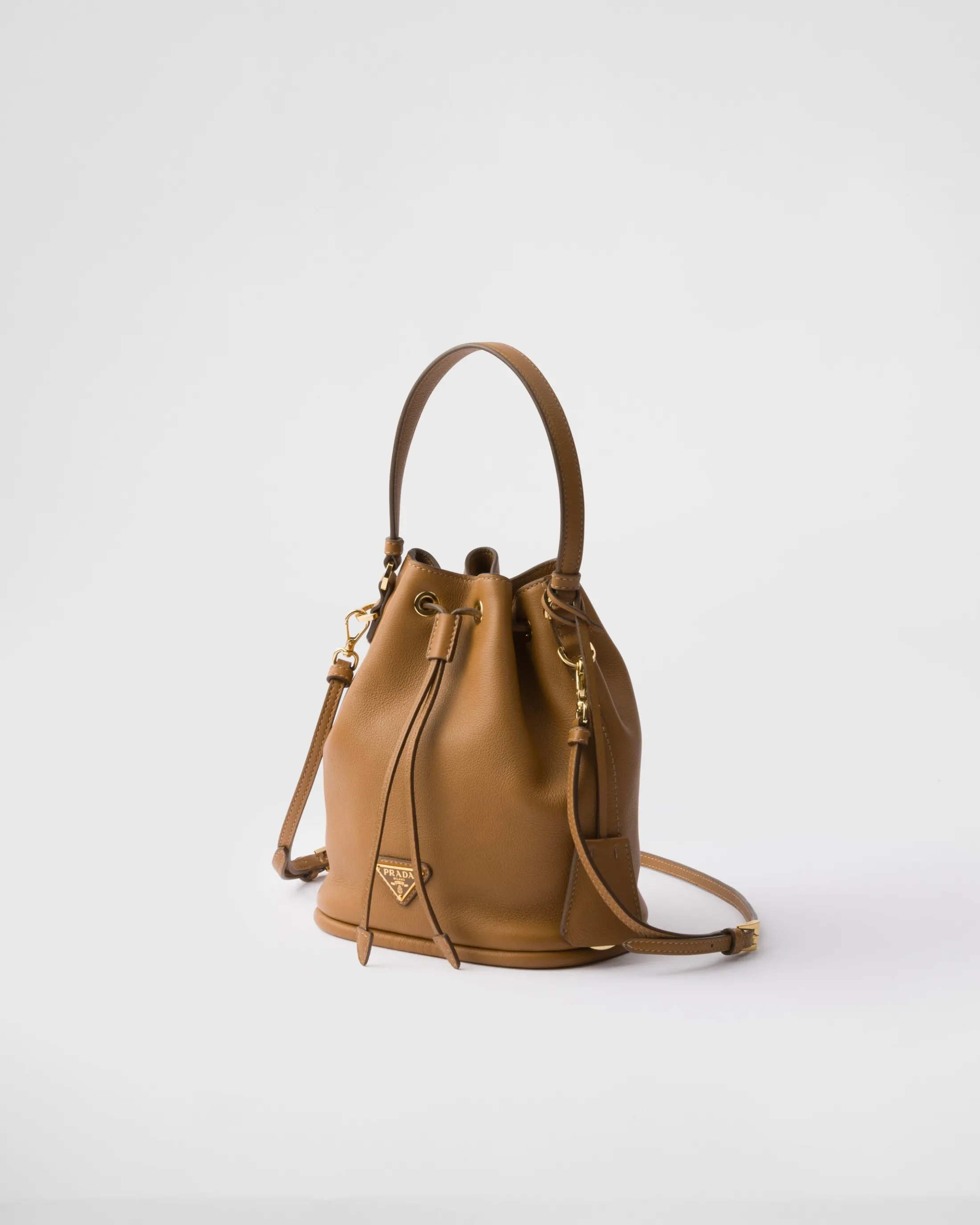 Prada Leather mini bag Caramel Fashion