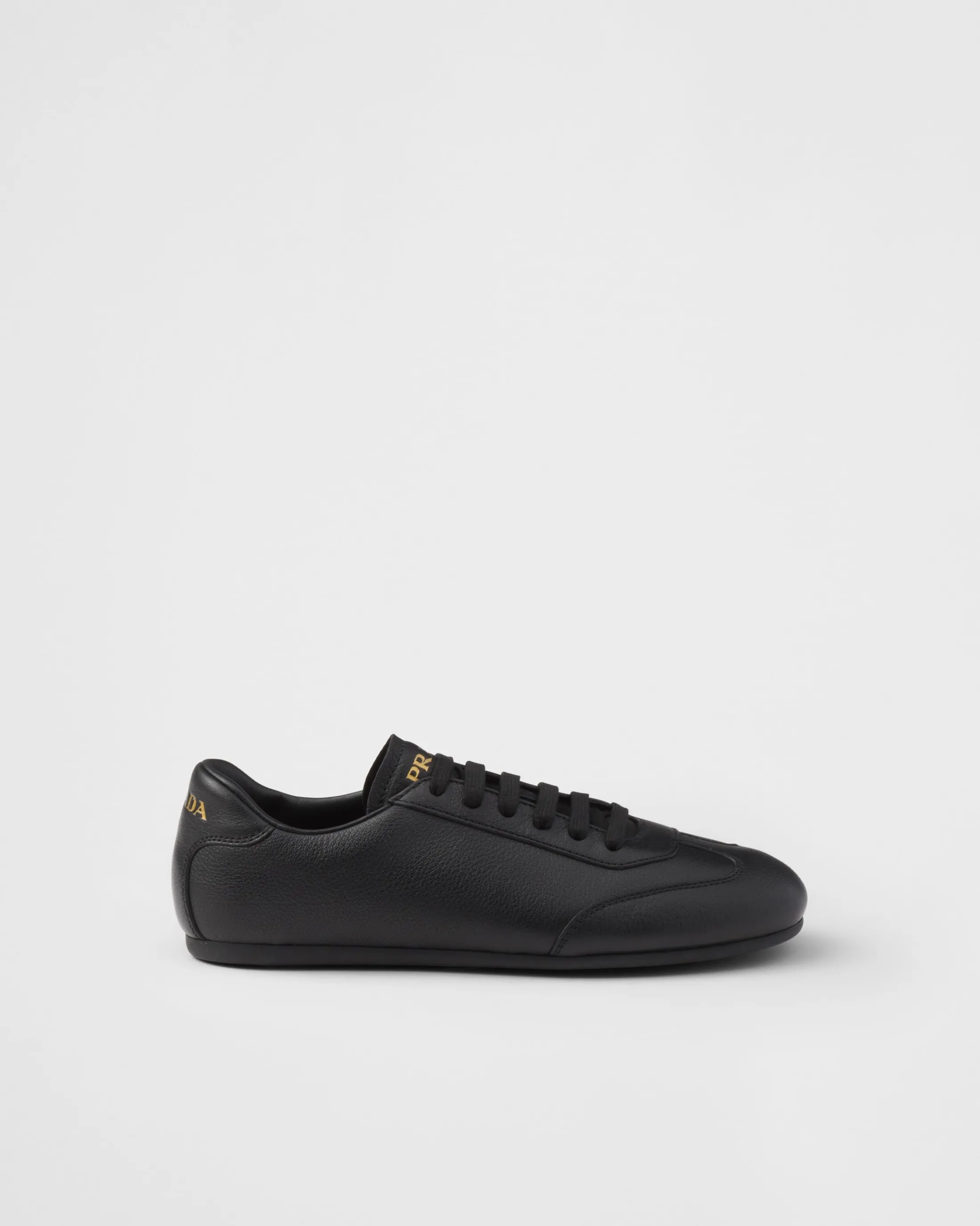 Prada Leather sneakers Black Store