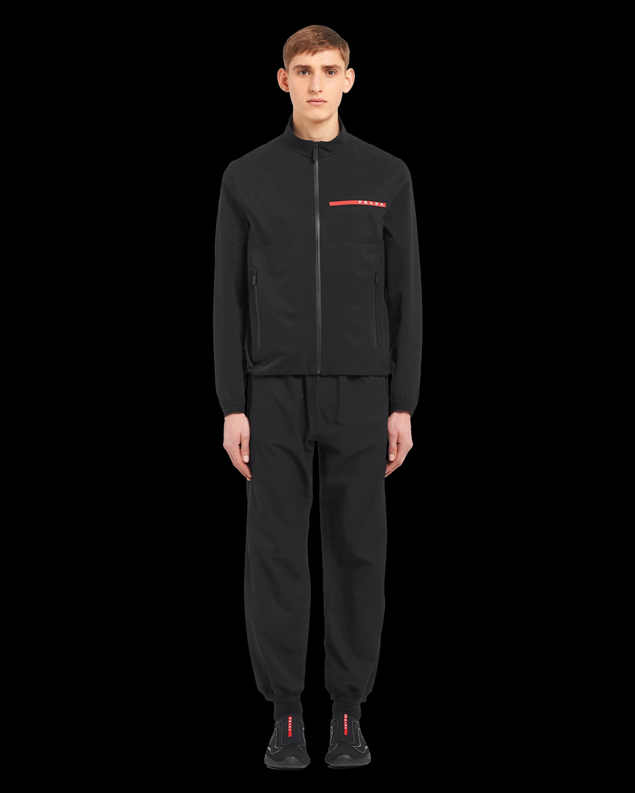 Prada Light Bi-Stretch jacket Black Online