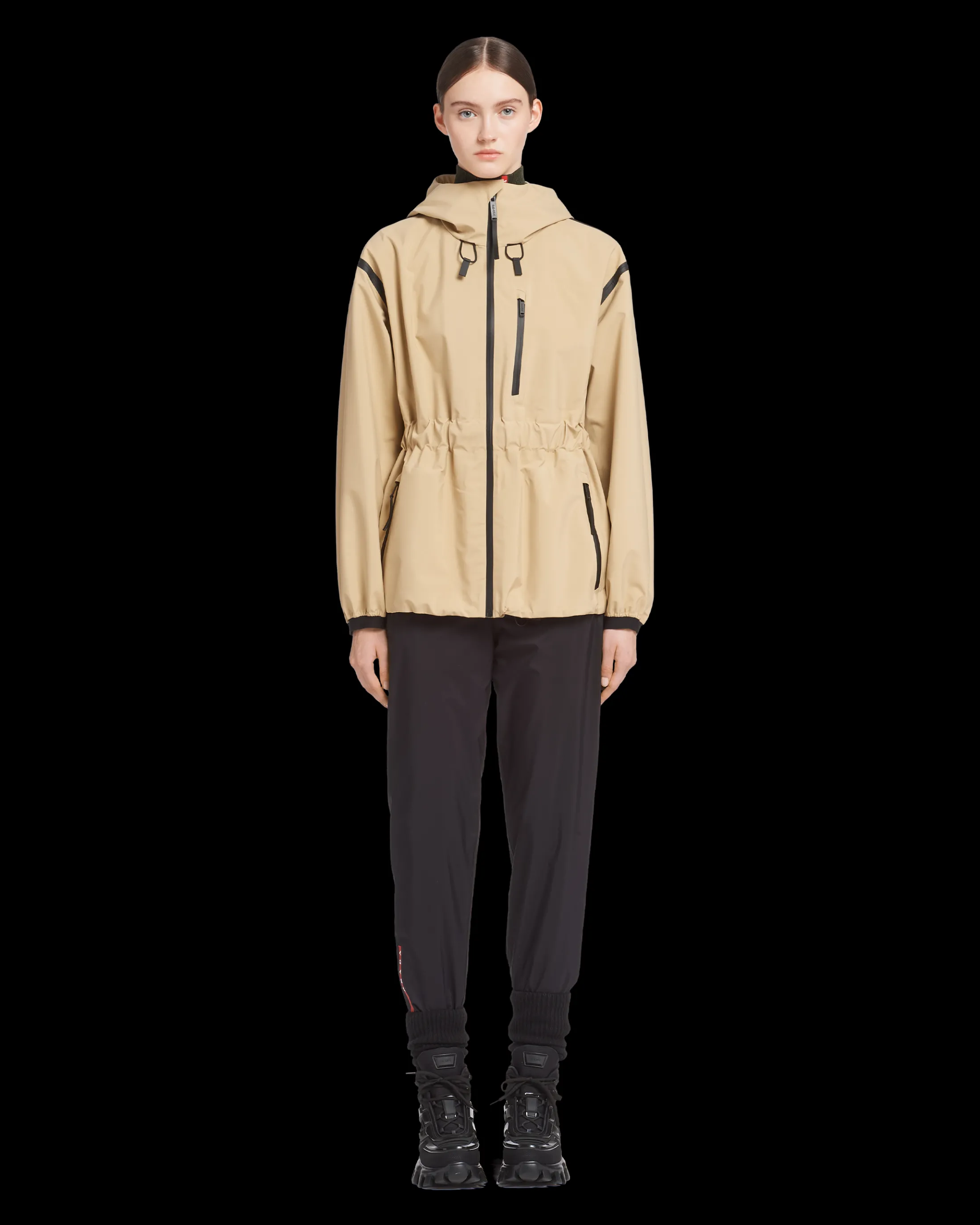 Prada Light Extreme-Tex rain jacket Desert/yellow Clearance