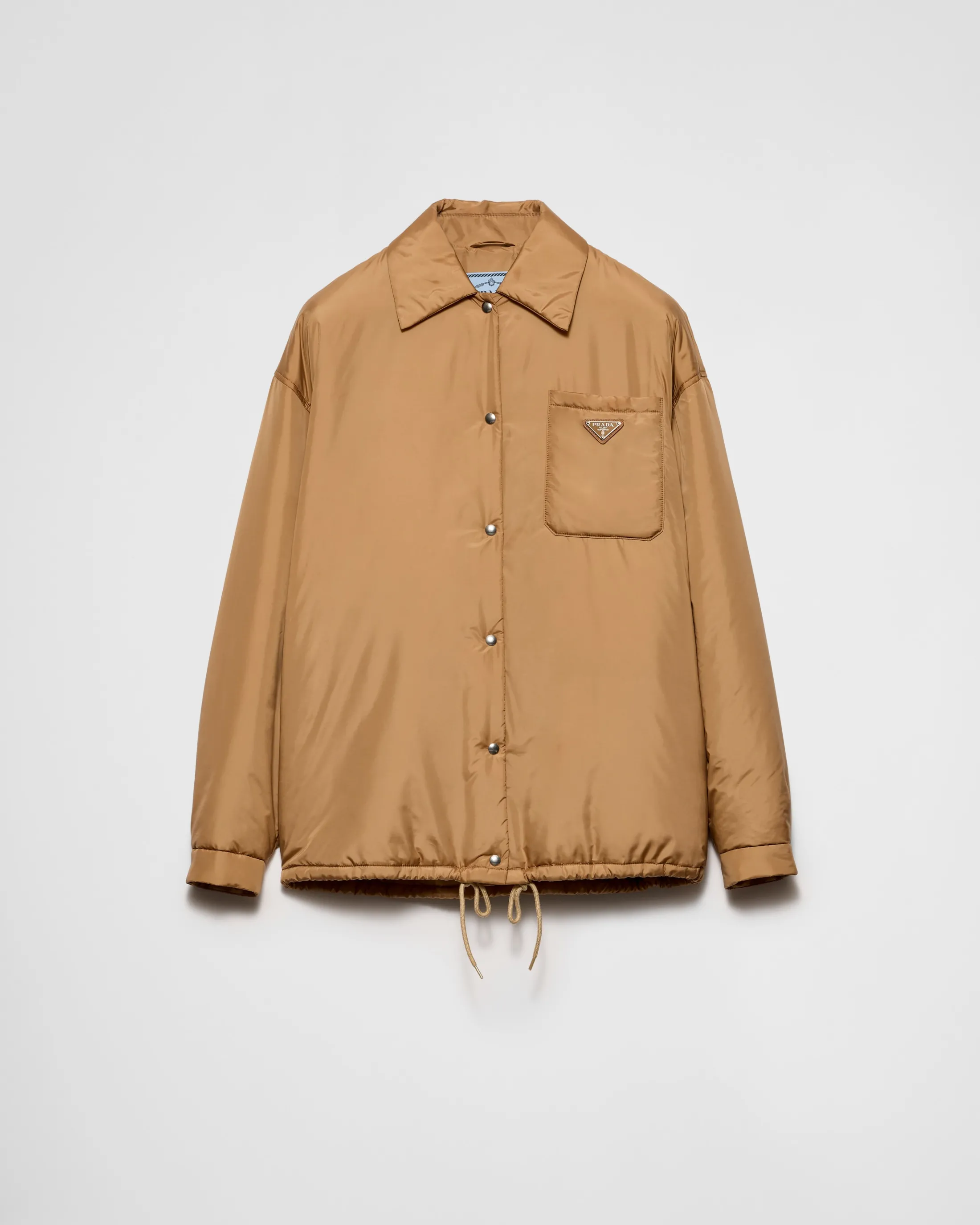 Prada Lightweight Re-Nylon blouson jacket Camelbrown Cheap