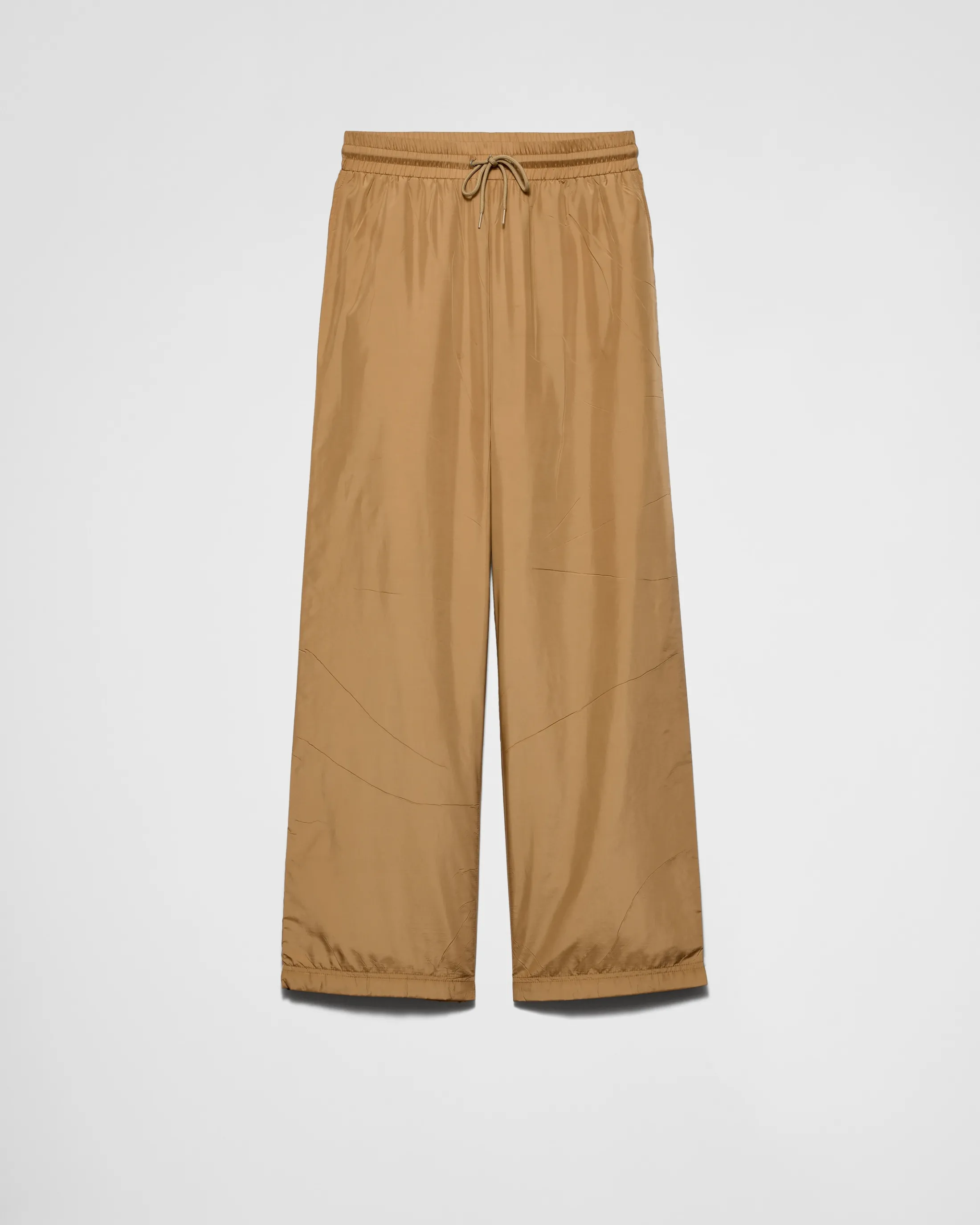 Prada Lightweight Re-Nylon pants Camelbrown Best