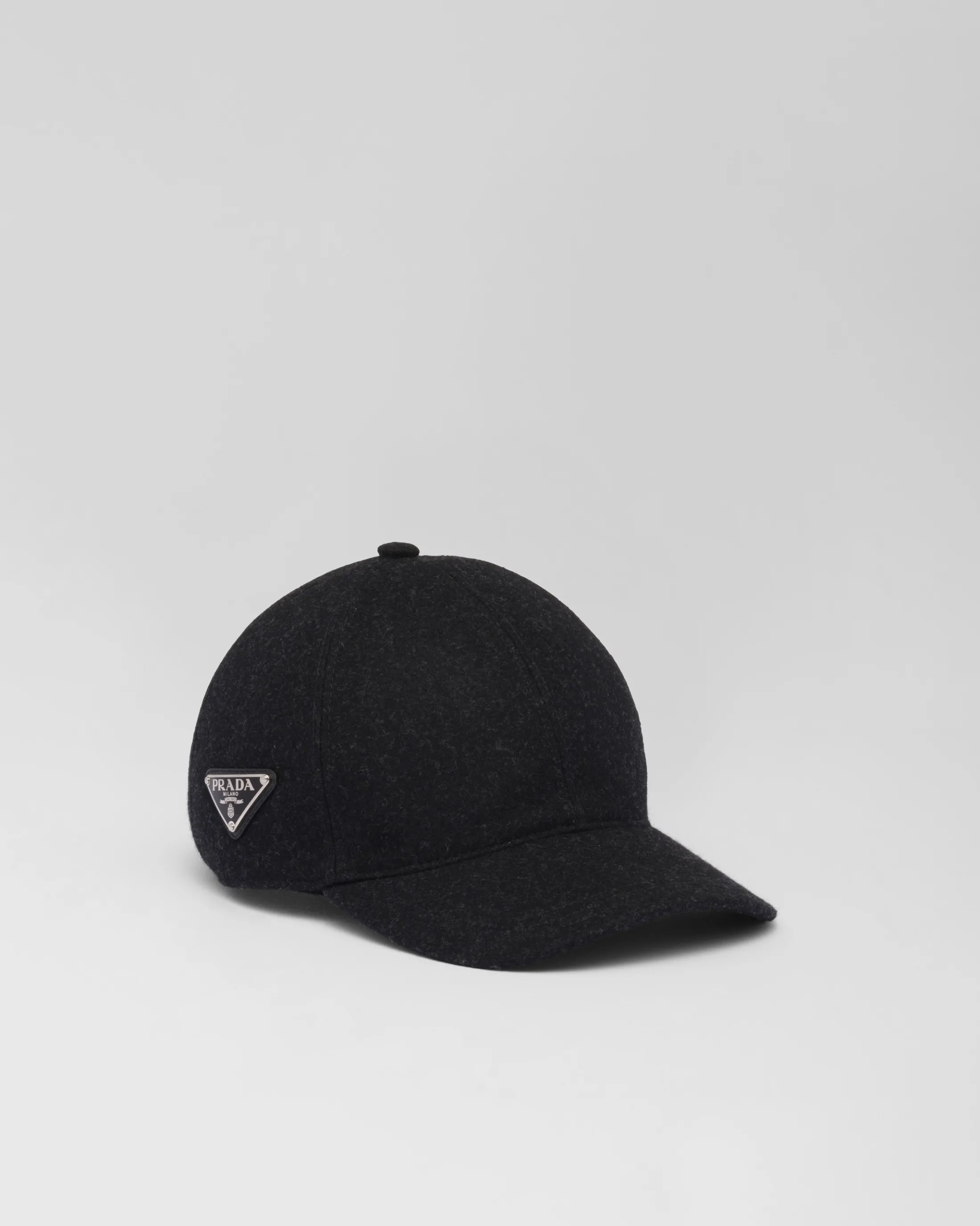 Prada Loden baseball cap Anthracitegray Clearance