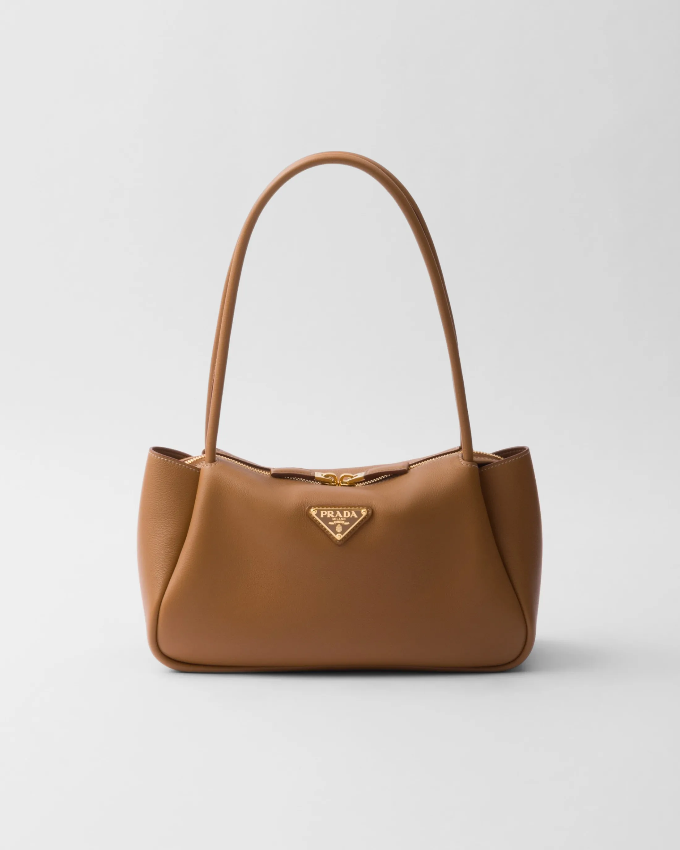 Prada Medium leather handbag Caramel Store