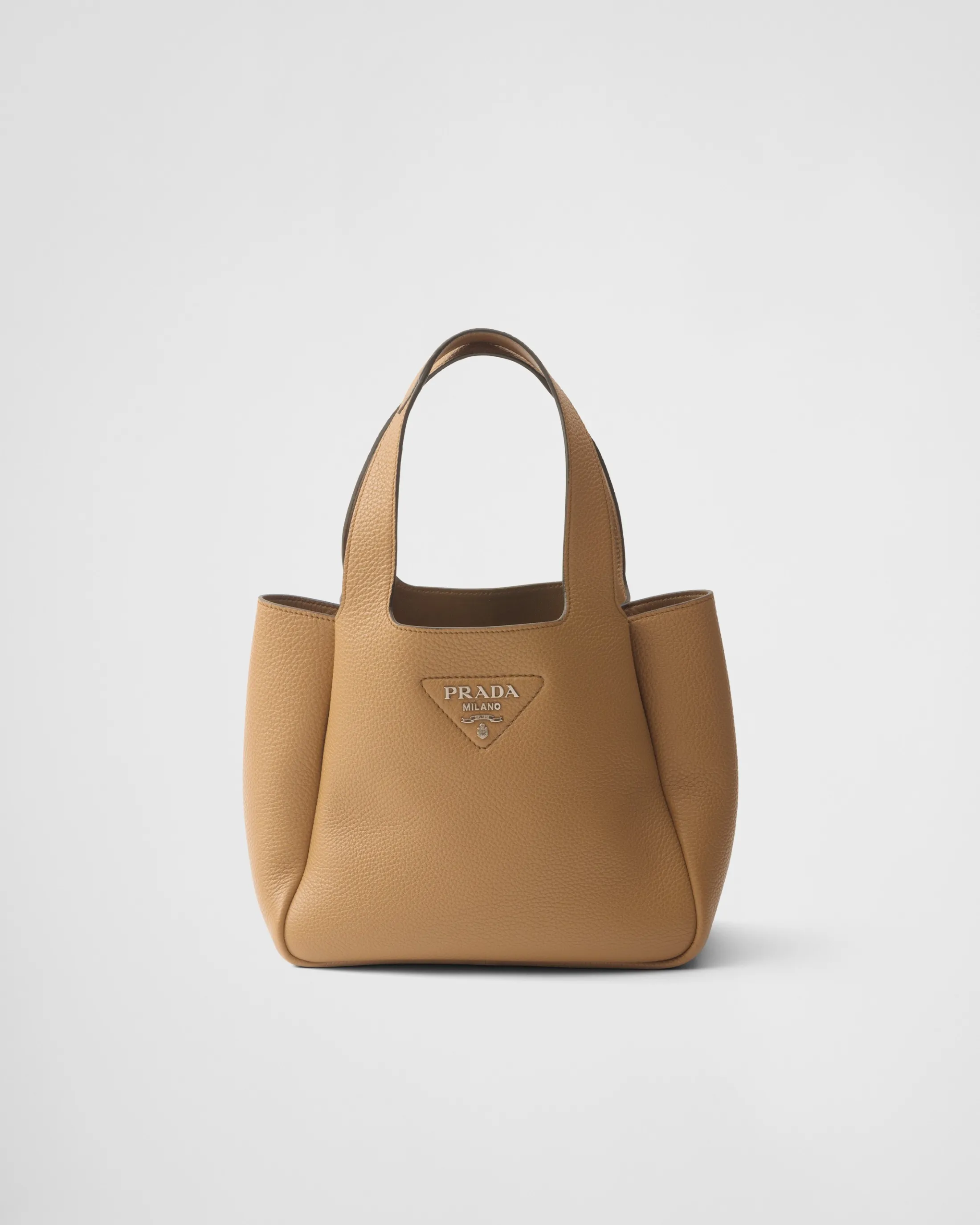 Prada Medium leather tote Caramel New