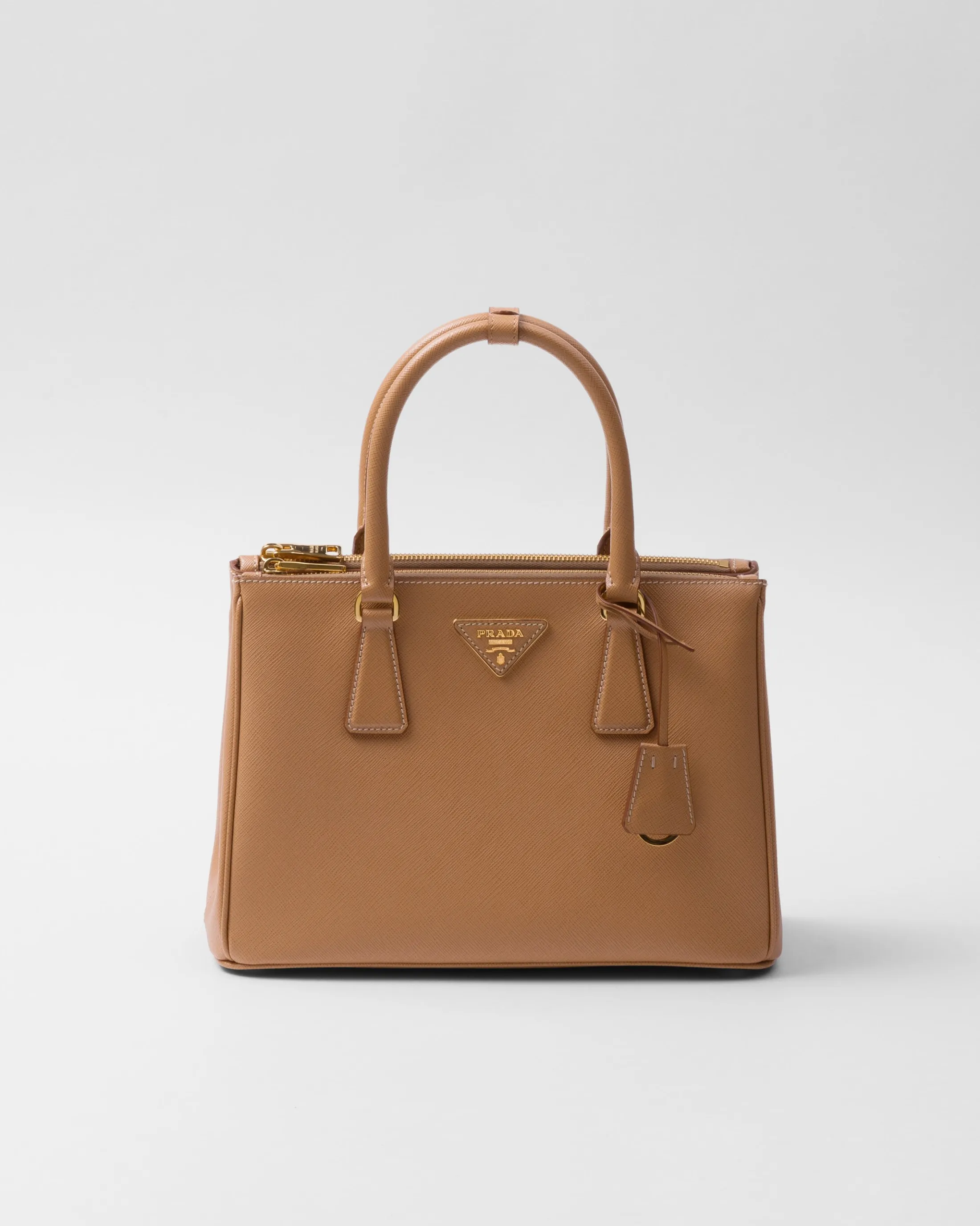 Prada Medium Galleria Saffiano leather bag Natural Clearance