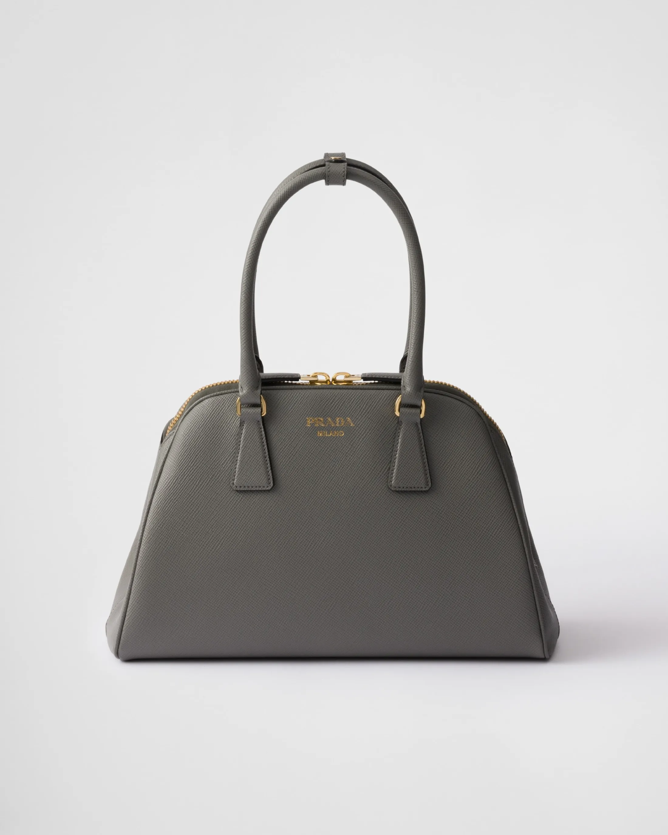 Prada Medium Saffiano leather bag Marblegray Store