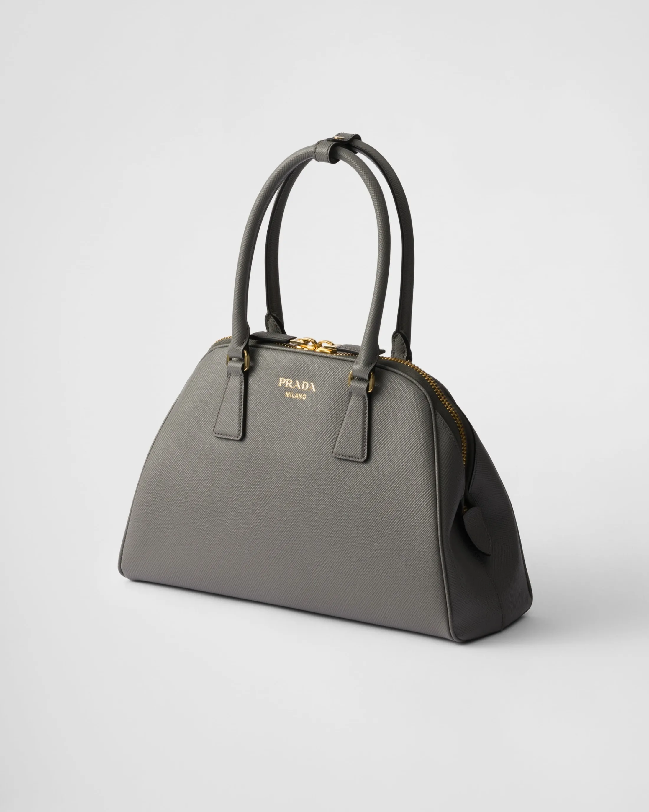 Prada Medium Saffiano leather bag Marblegray Store