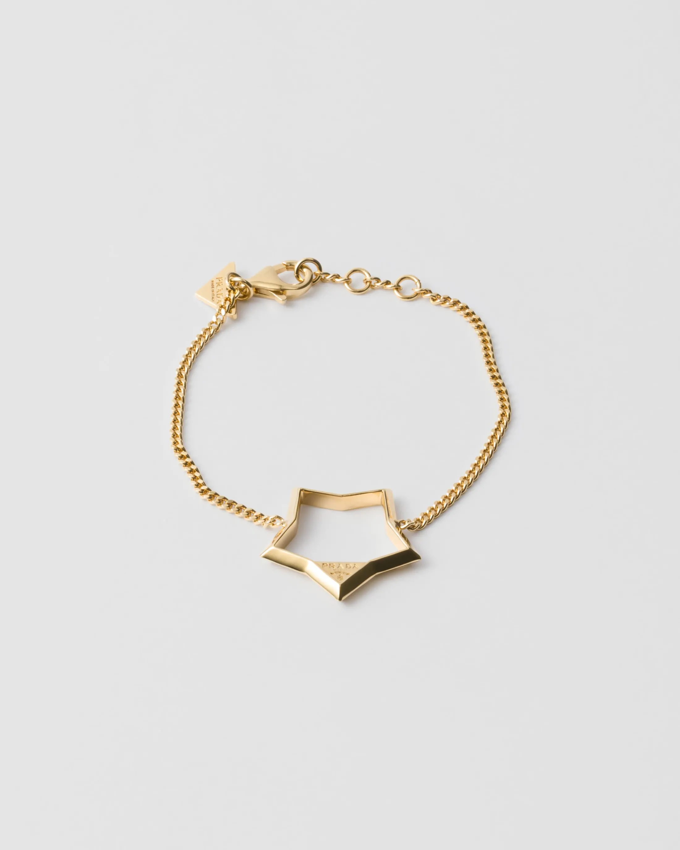 Prada Metal bracelet Gold Shop