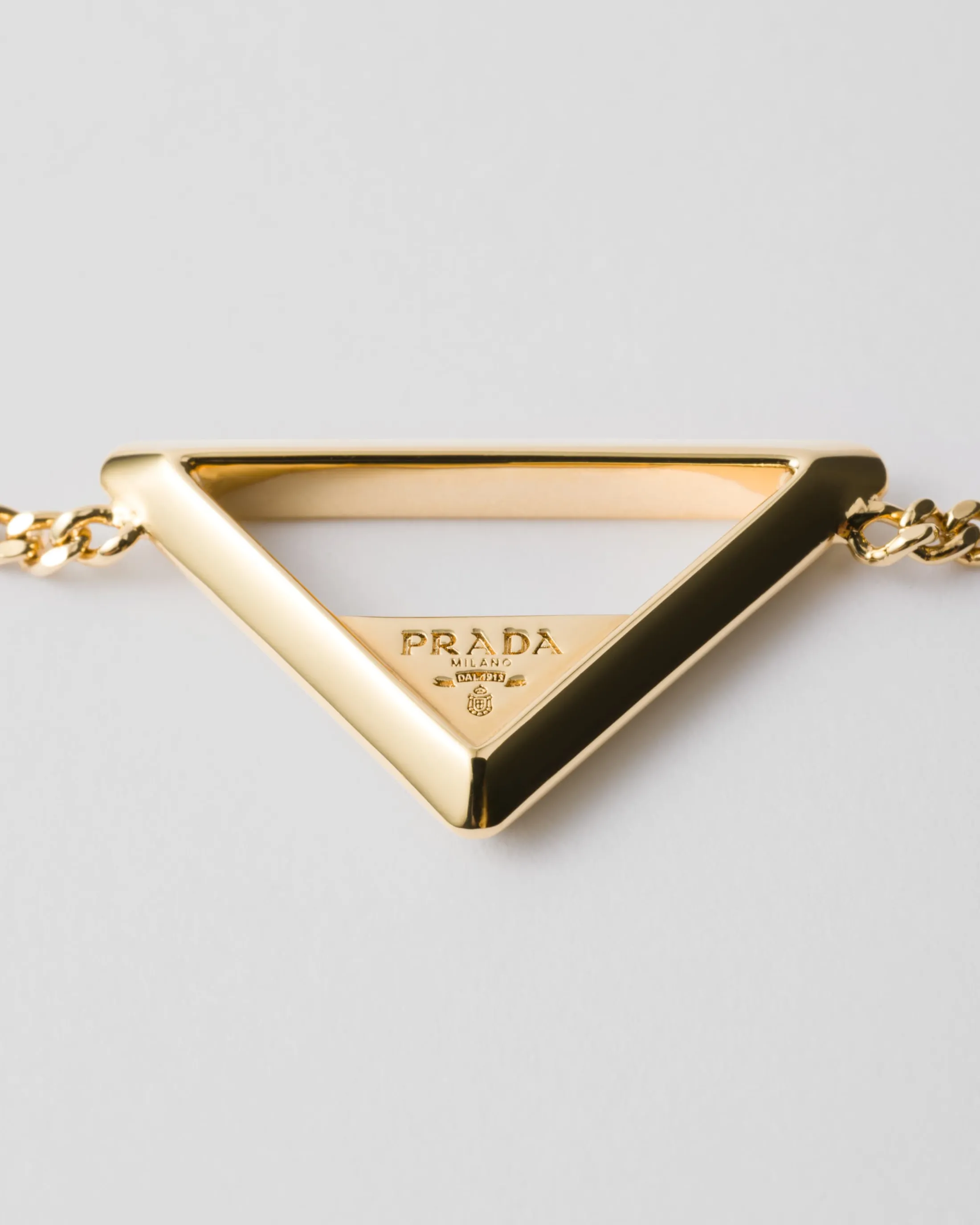 Prada Metal bracelet Gold Sale