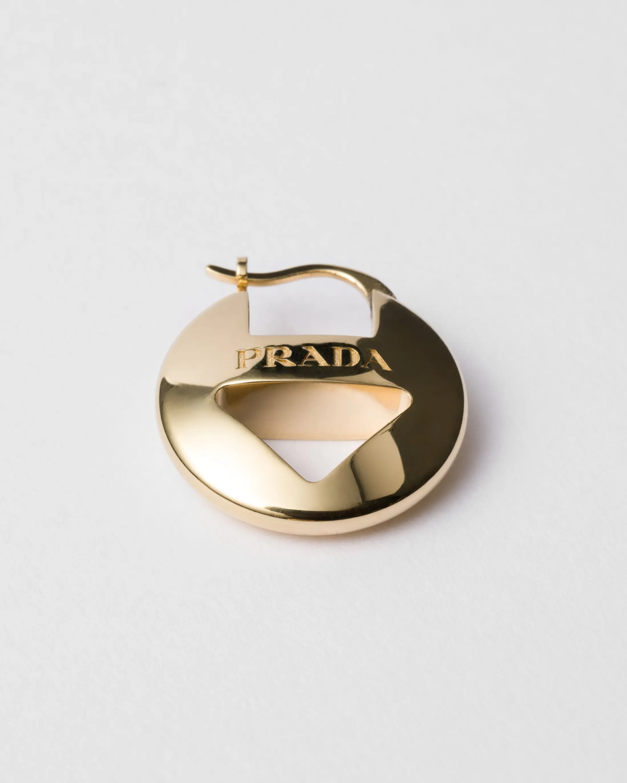 Prada Metal earrings Gold Best