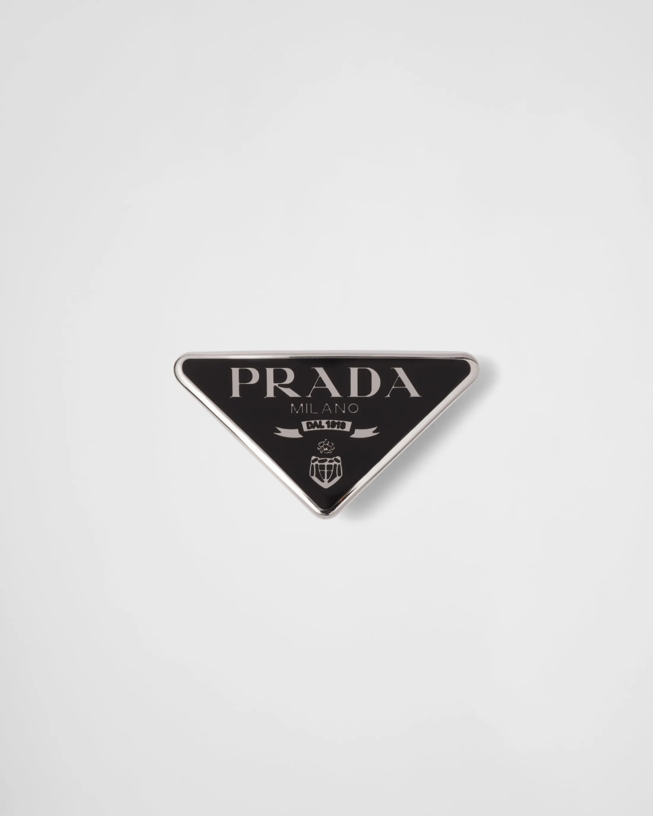 Prada Metal hair clip Black Fashion