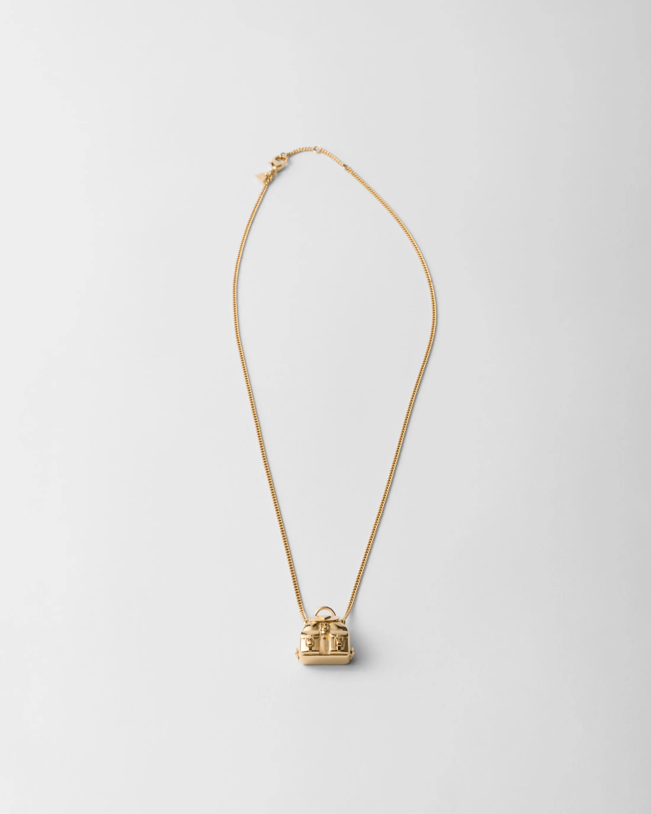 Prada Metal necklace Gold Shop